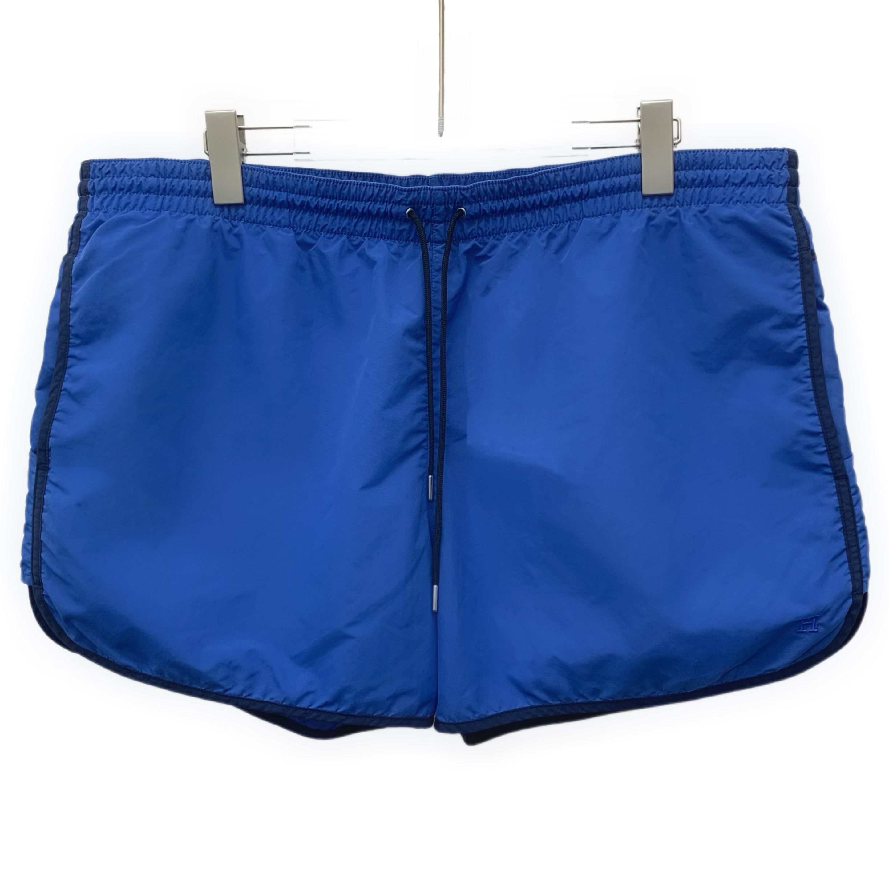 Hermes Hermes Navy Drawstring Casual Swim Shorts XXL Size US 42 / EU 58 - 1 Thumbnail