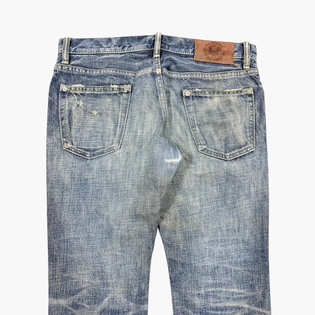 Hysteric Glamour Vtg💥Hysteric Glamour X Ramones Ripped Disstresed Jeans Size US 32 / EU 48 - 13 Thumbnail