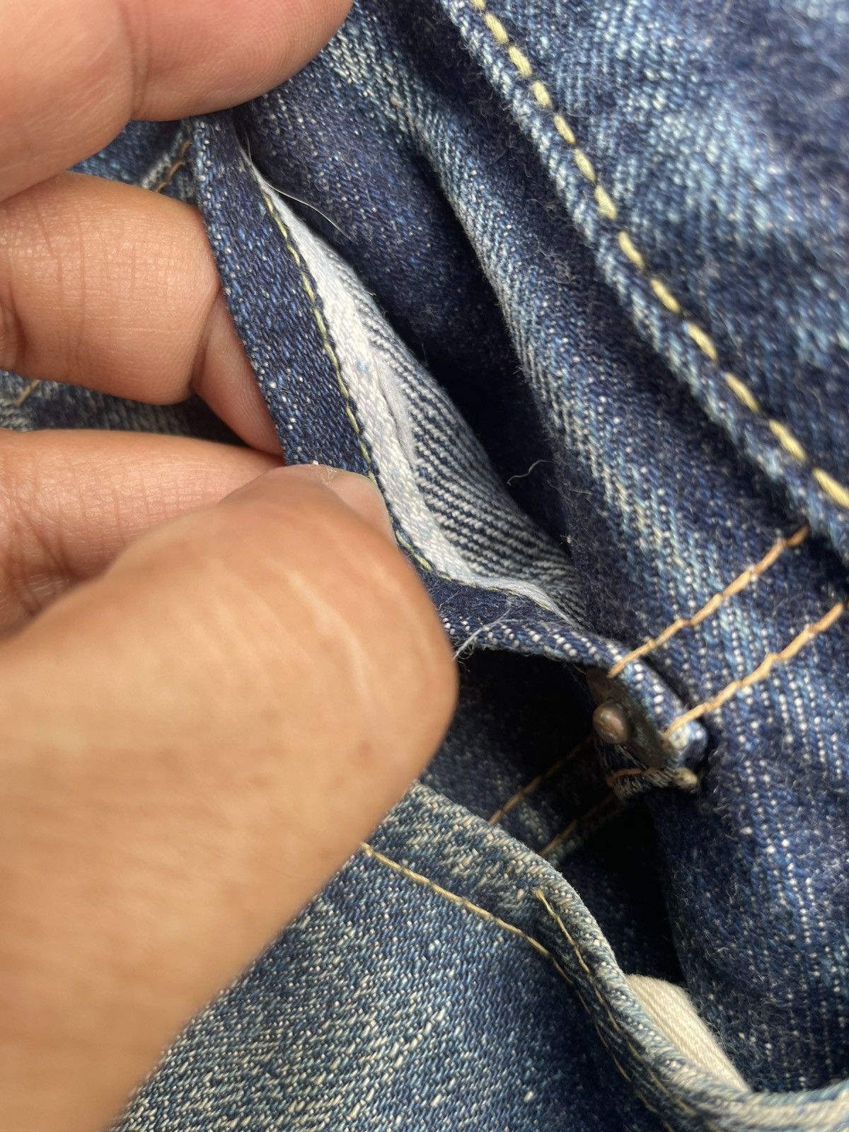 Orslow Vintage Orslow Selvedge Distresed Denim Size US 30 / EU 46 - 21 Thumbnail