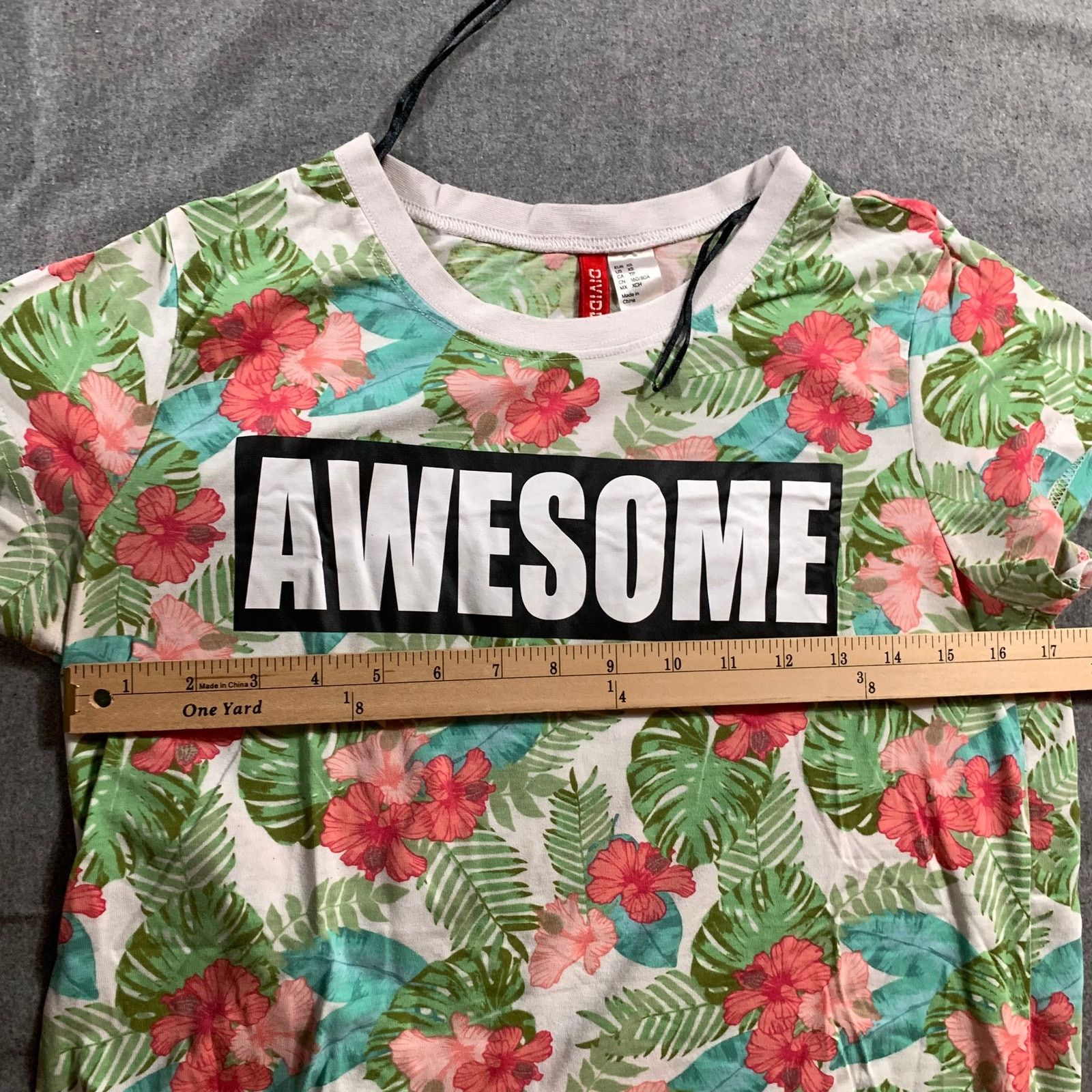 H&M H&M AWESOME Shirt Women Extra Small Floral Size XS / US 0-2 / IT 36-38 - 6 Thumbnail