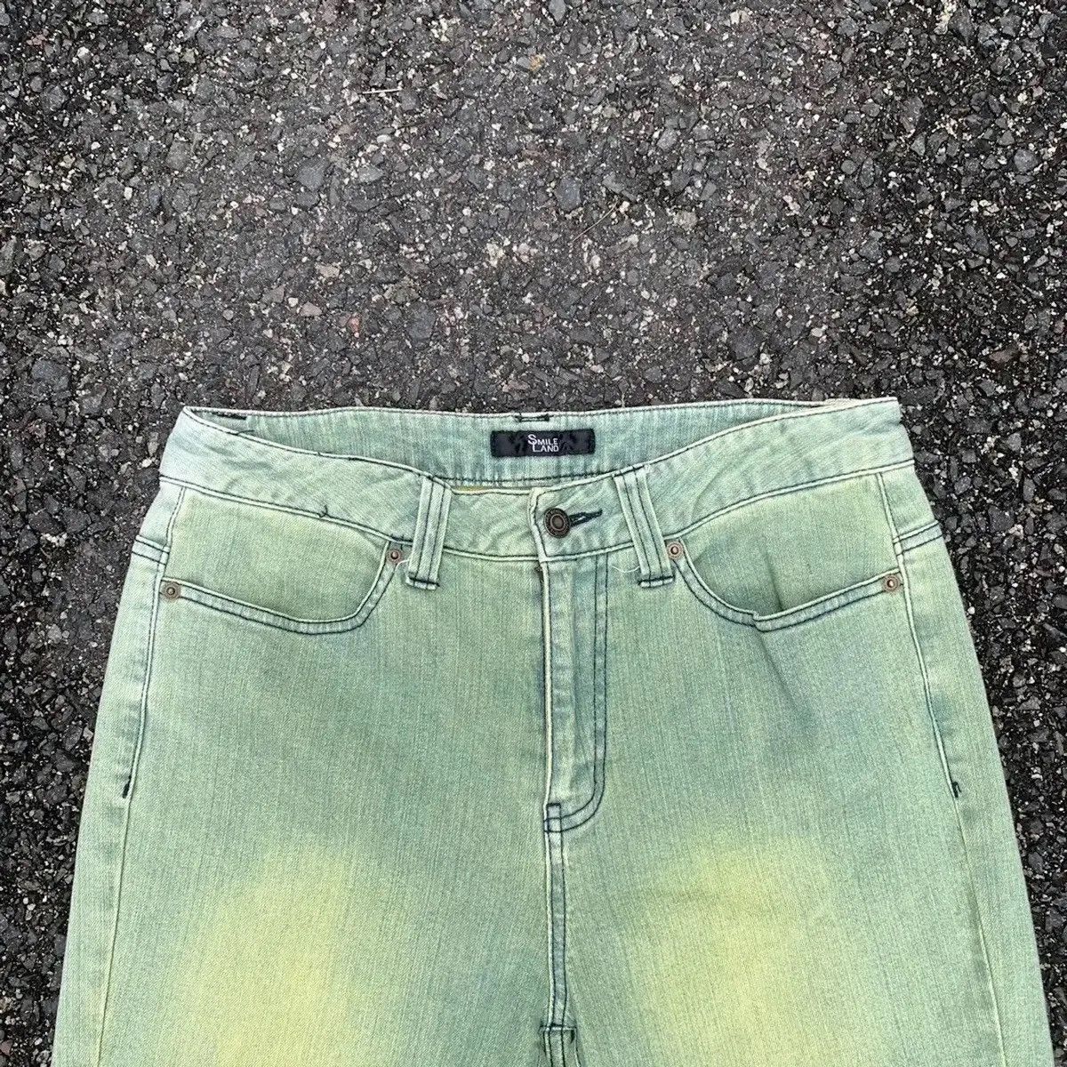 Japanese Brand STEALS 🔥 FLARE/BOOTCUT JAPANESE VTG JEANS SMILE LAND PANTS Size US 30 / EU 46 - 4 Thumbnail