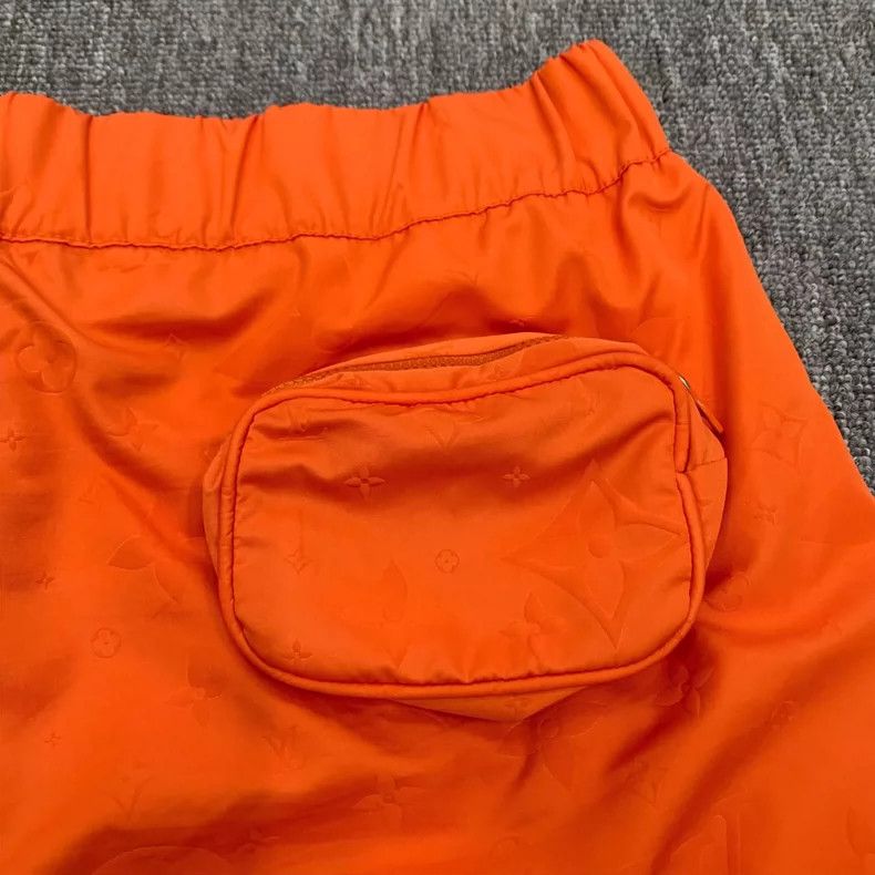 Louis Vuitton Louis Vuitton size l Orange presbyopic full print pocket sh Size US 28 / EU 44 - 7 Thumbnail
