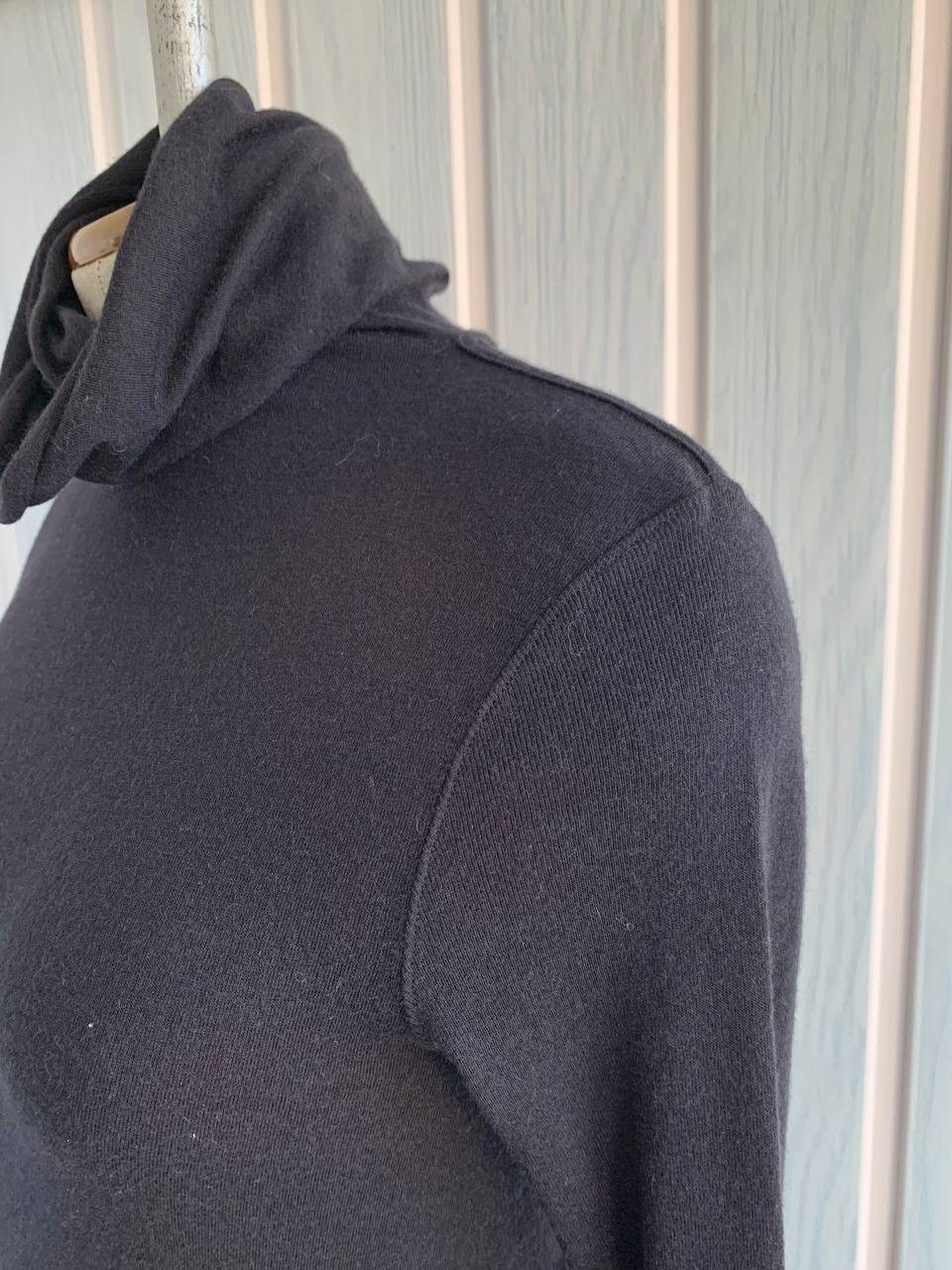 Rick Owens Rick Owens Lilies Black Angora Wool Blend Turtleneck Dress Size M / US 6-8 / IT 42-44 - 11 Thumbnail
