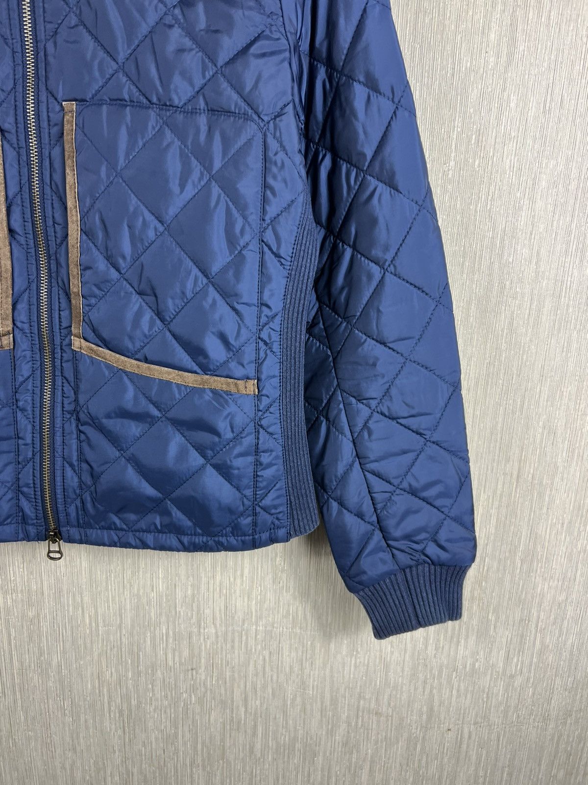 Ralph Lauren Vintage Ralph Lauren Sport suede leather quilted down jacket Size M / US 6-8 / IT 42-44 - 6 Thumbnail