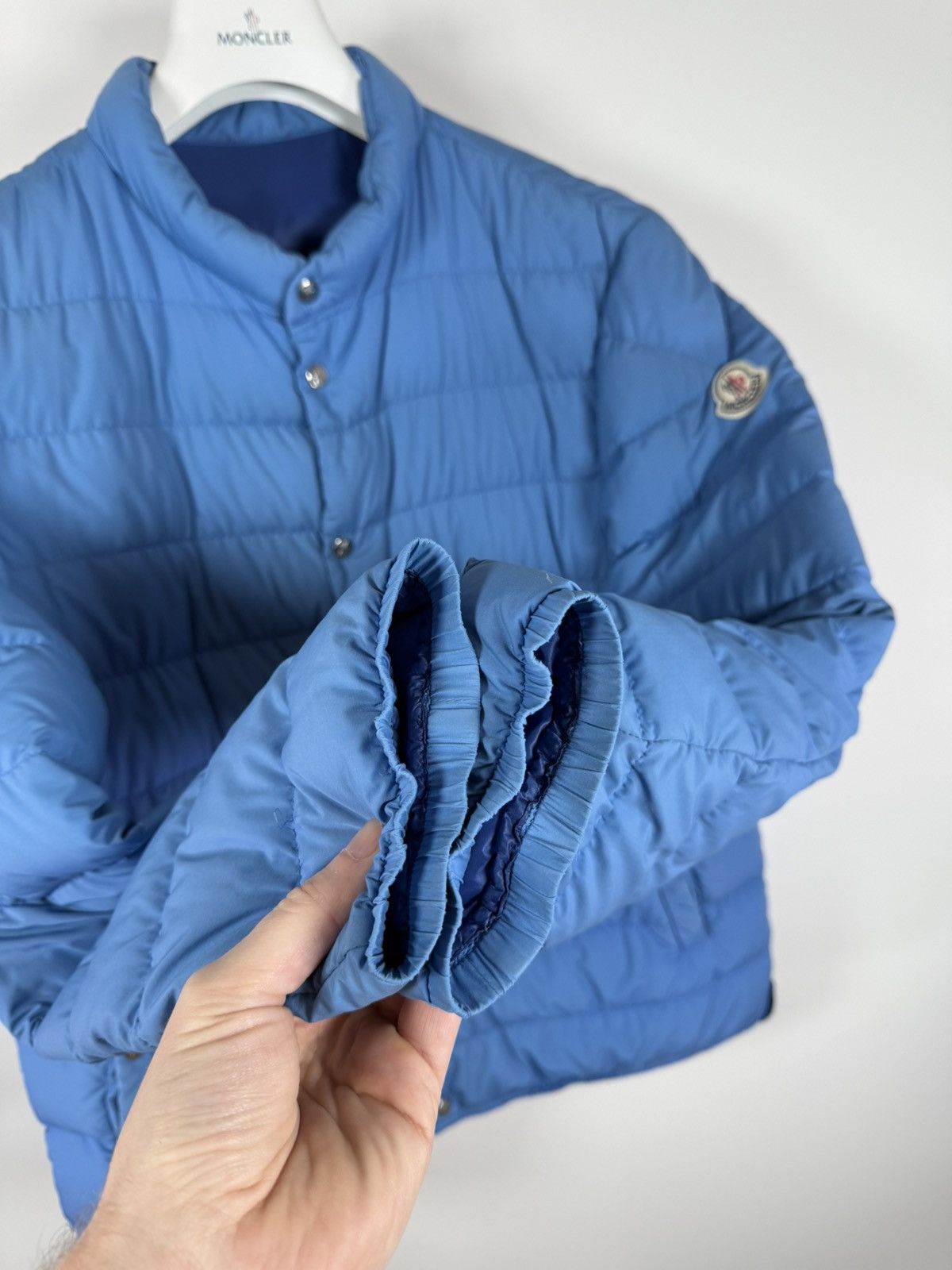 Moncler Moncler Cyclope Men’s Down Puffer Jacket Size 4 (L) Blue Size US L / EU 52-54 / 3 - 6 Thumbnail