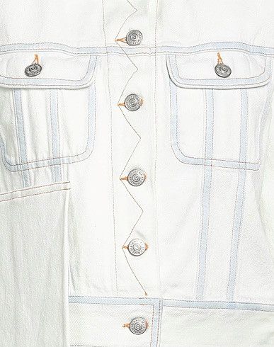 MM6 MM6 Runway Design Made in Italy Concept Denim Jacket Size XS / US 0-2 / IT 36-38 - 3 Thumbnail