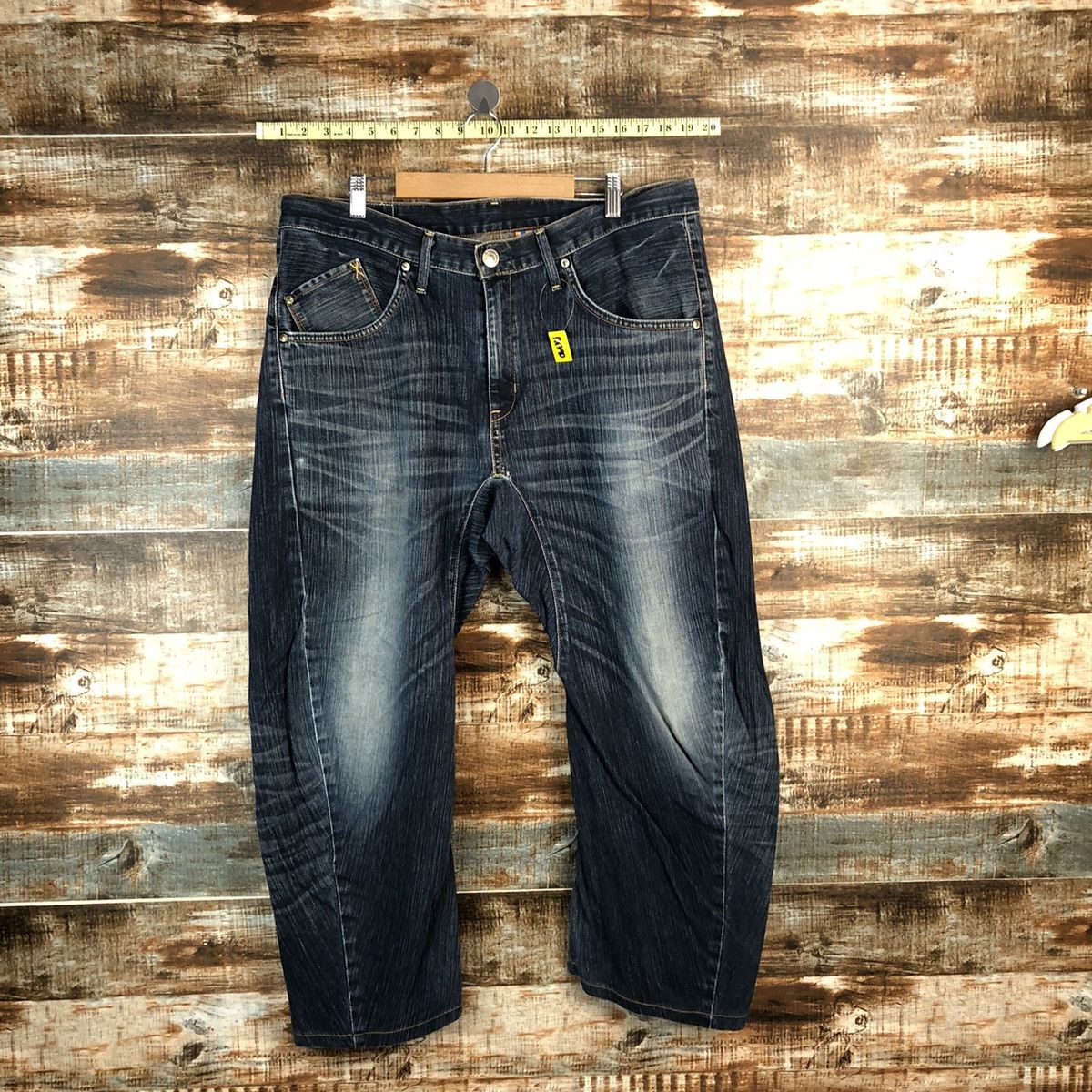 Edwin Edwin X Fuction Blue Denim Pants #A1390 Size US 36 / EU 52 - 1 Thumbnail