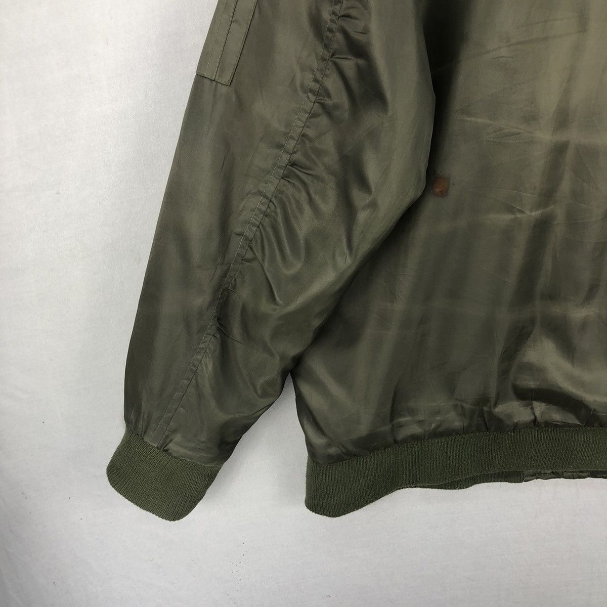 Japanese Brand 🇯🇵 Splendid Satisfaction Patches Flight Jacket Size US XXL / EU 58 / 5 - 17 Thumbnail