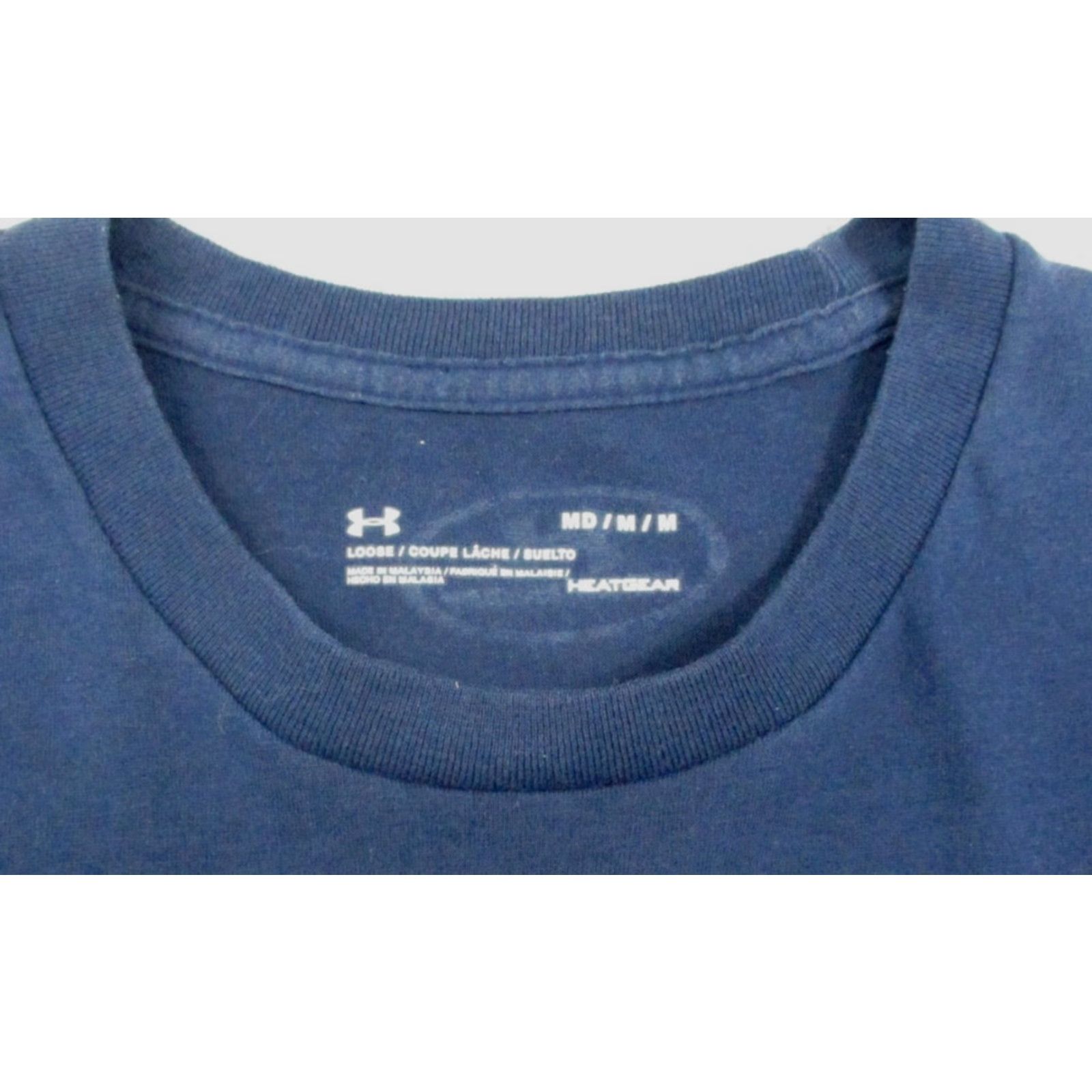 Under Armour Under Armour Shirt Mens Medium Blue USA HeatGear Loose Fit Patriotic Graphic Size US M / EU 48-50 / 2 - 5 Thumbnail