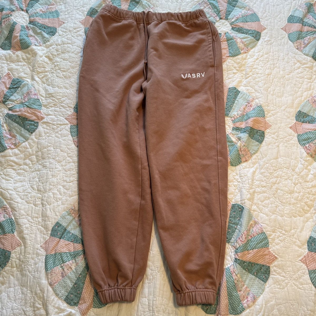 I Love Ugly ASRV DSG 0655 Sweatpants Medium Peach Oversized French Terry Size US 31 - 1 Thumbnail