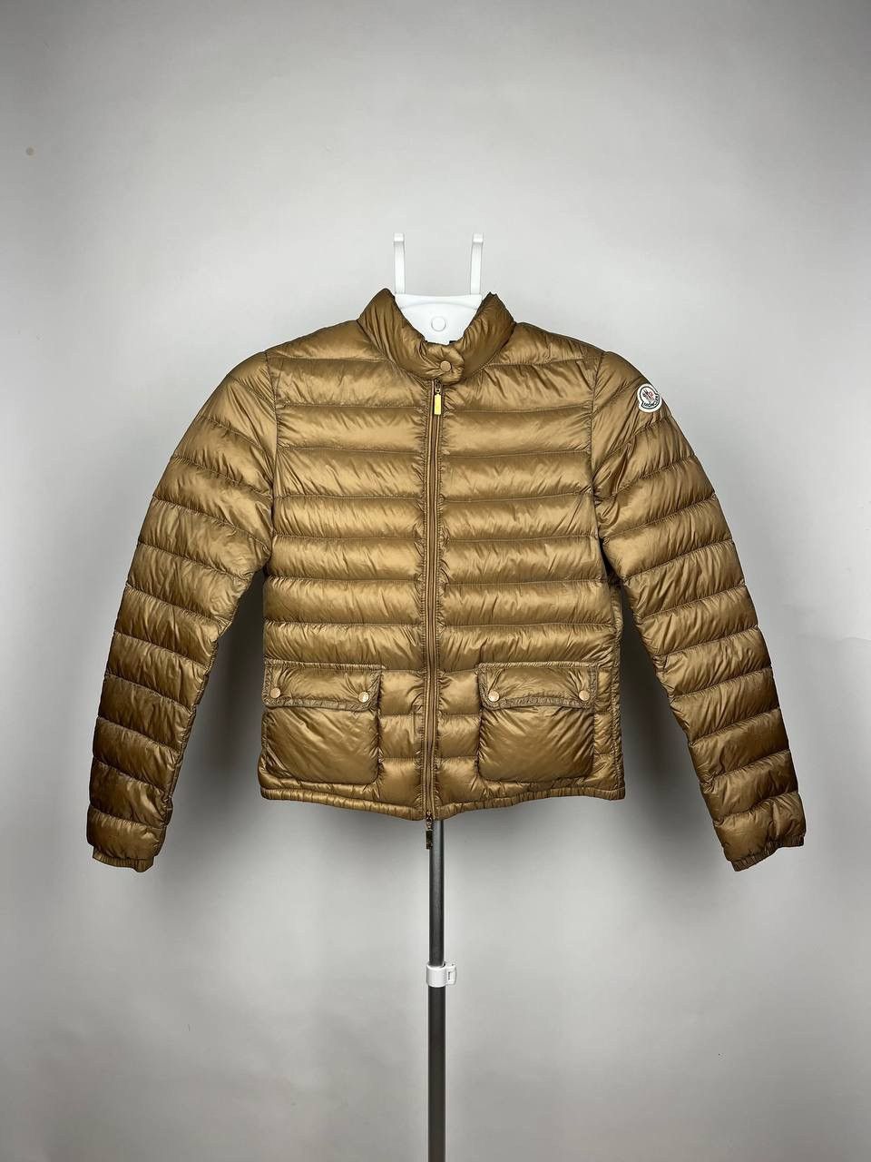 Moncler Moncler Lans Down Jacket Bronze Gold Women’s Lightweight Size S / US 4 / IT 40 - 1 Thumbnail