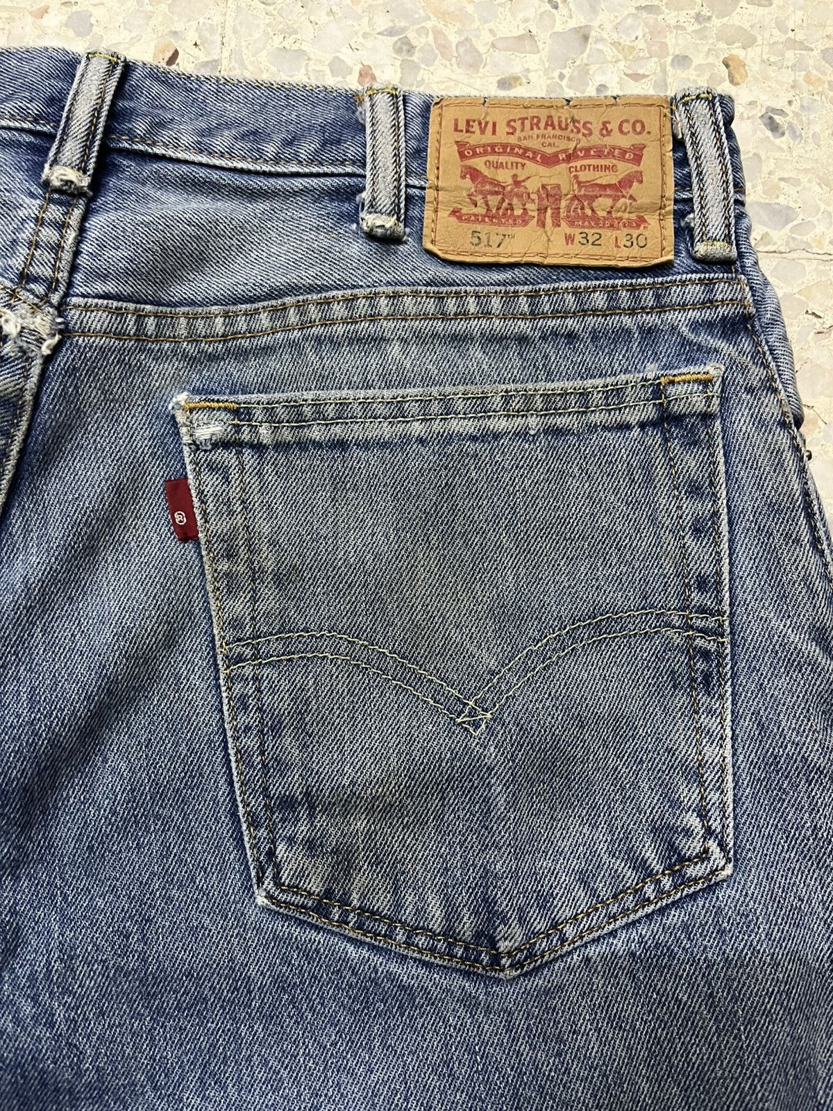 Levi's Vintage Clothing Levis 517 single R bootcut jeans Size US 32 / EU 48 - 4 Thumbnail