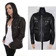Allsaints All Saints Habanero BLK Leather Jacket ALLSAINTS Size US L / EU 52-54 / 3 - 12 Thumbnail