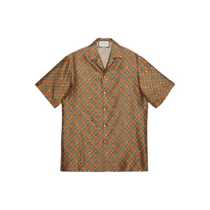 Gucci Gucci Floral Printed Silk Shirt for Men-2507 Size US M / EU 48-50 / 2 - 7 Thumbnail