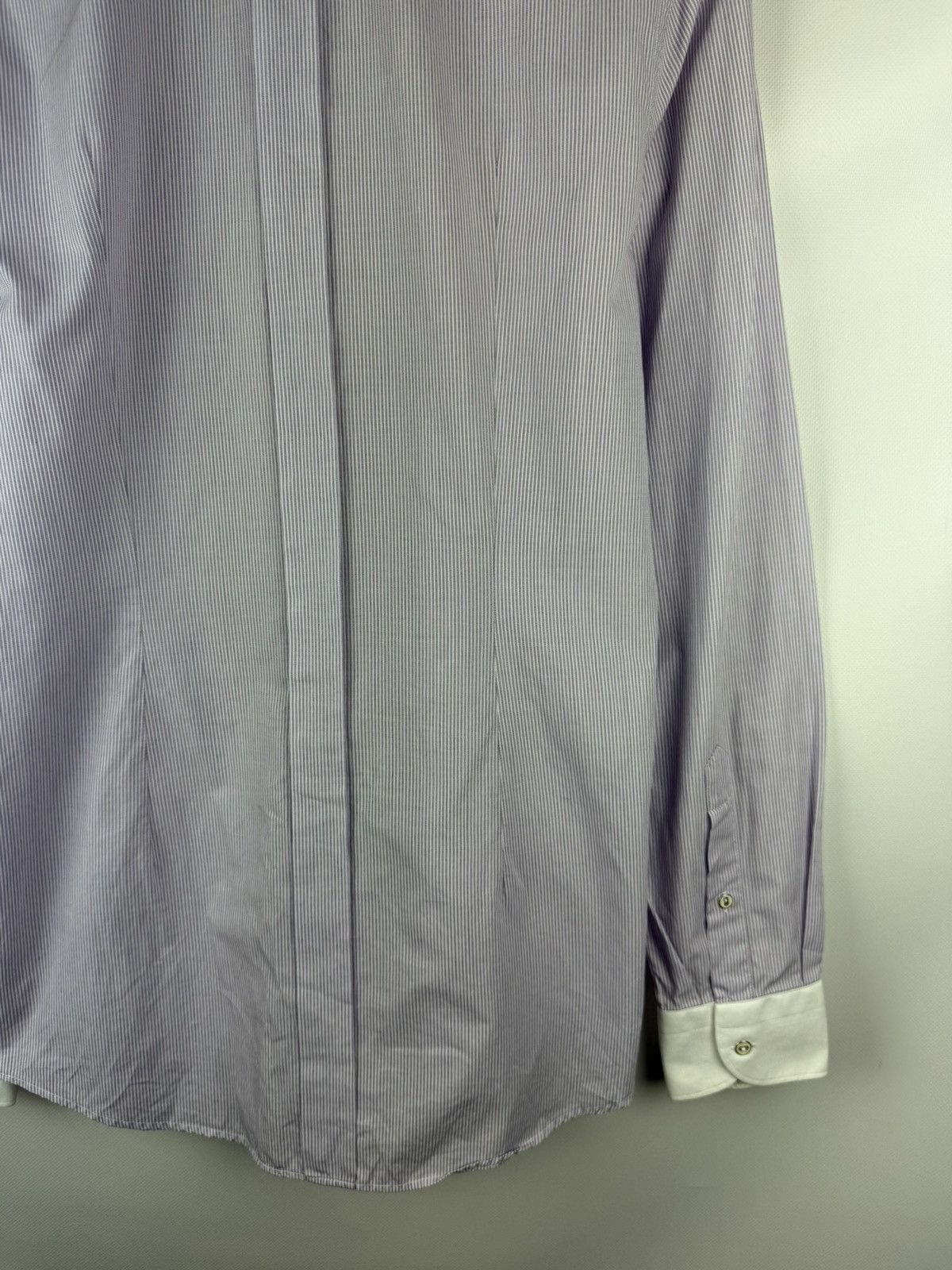 Dolce & Gabbana Dolce & Gabbana Gold L/S Button Up Dress Striped Shirt Size US M / EU 48-50 / 2 - 20 Thumbnail