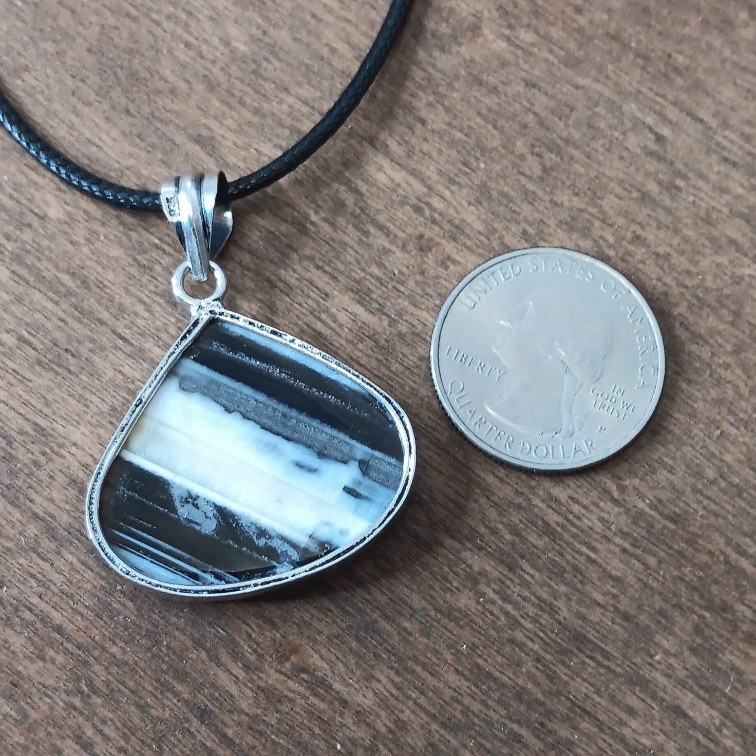 Other Owyhee Opal gemstone pendant necklace Size ONE SIZE - 2 Thumbnail