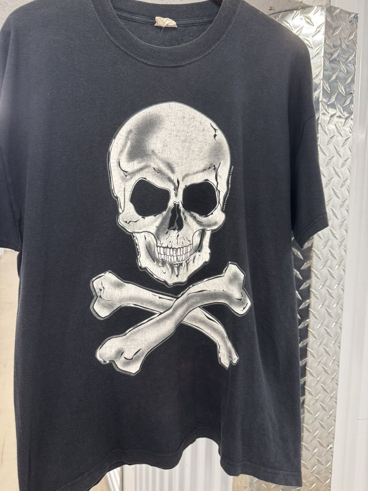 Vintage Vintage Skull and Crossbones Erd Shirt Size US XL / EU 56 / 4 - 2 Thumbnail