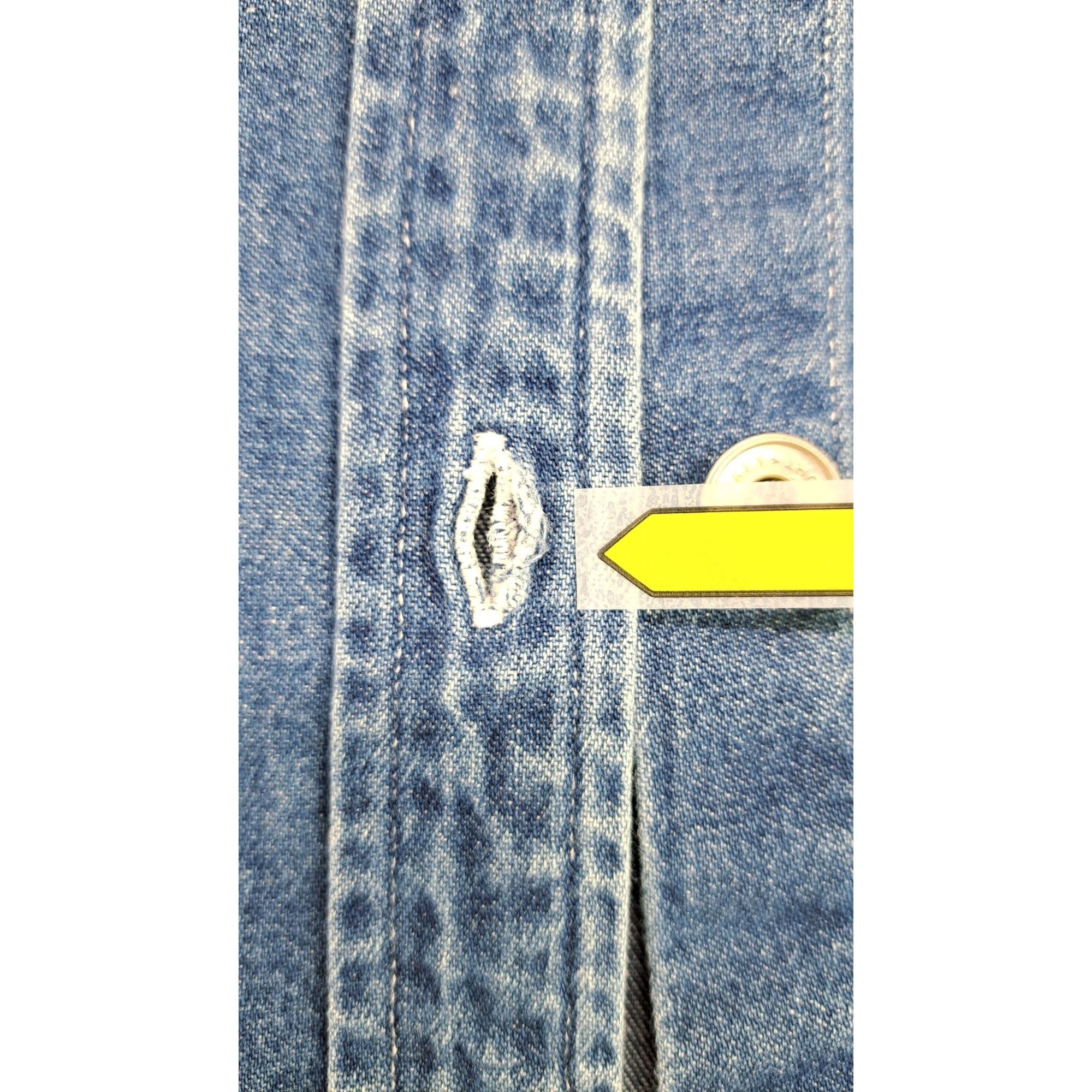 Disney Vintage Disney Store Mickey Mouse Embroidered Denim Button Size S / US 4 / IT 40 - 10 Thumbnail