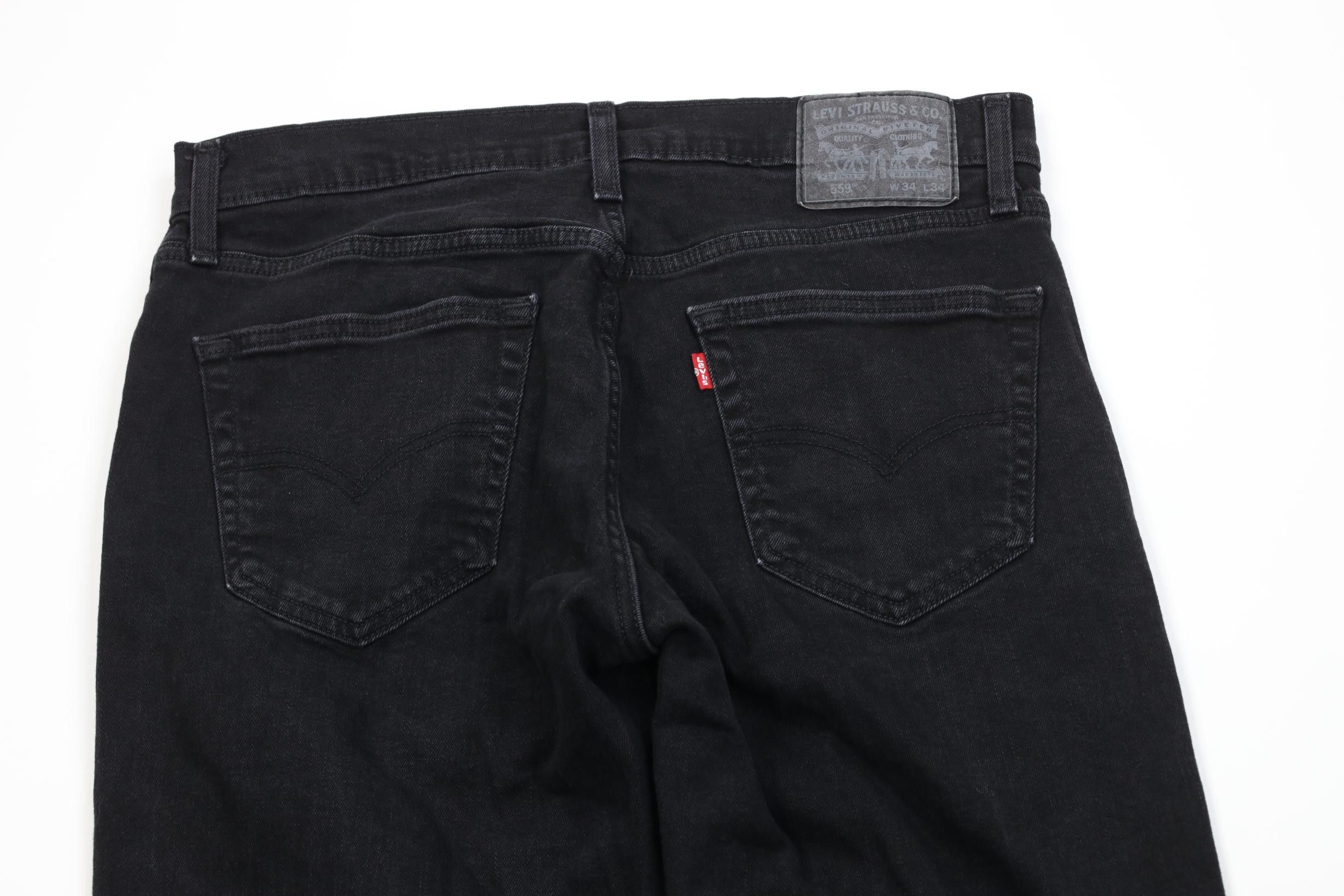 Levi's Vintage Y2K Levis 559 Stretch Relaxed Straight Leg Jeans Size US 34 / EU 50 - 10 Thumbnail