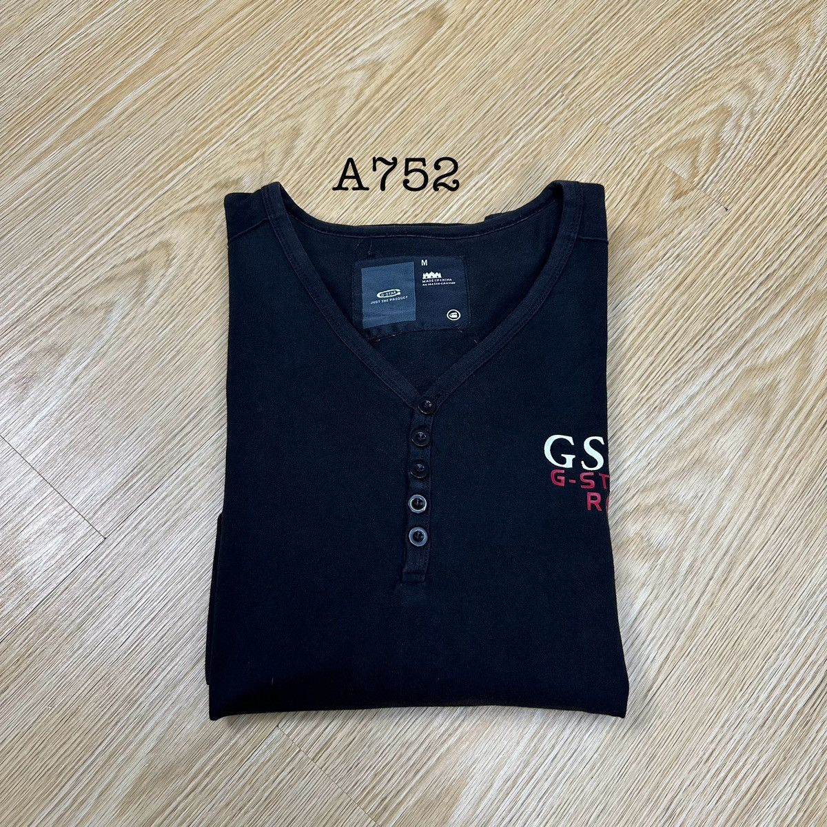 G-Star G Star Raw 3301 Longsleeve Knitwear Shirt A752 Size US M / EU 48-50 / 2 - 12 Thumbnail