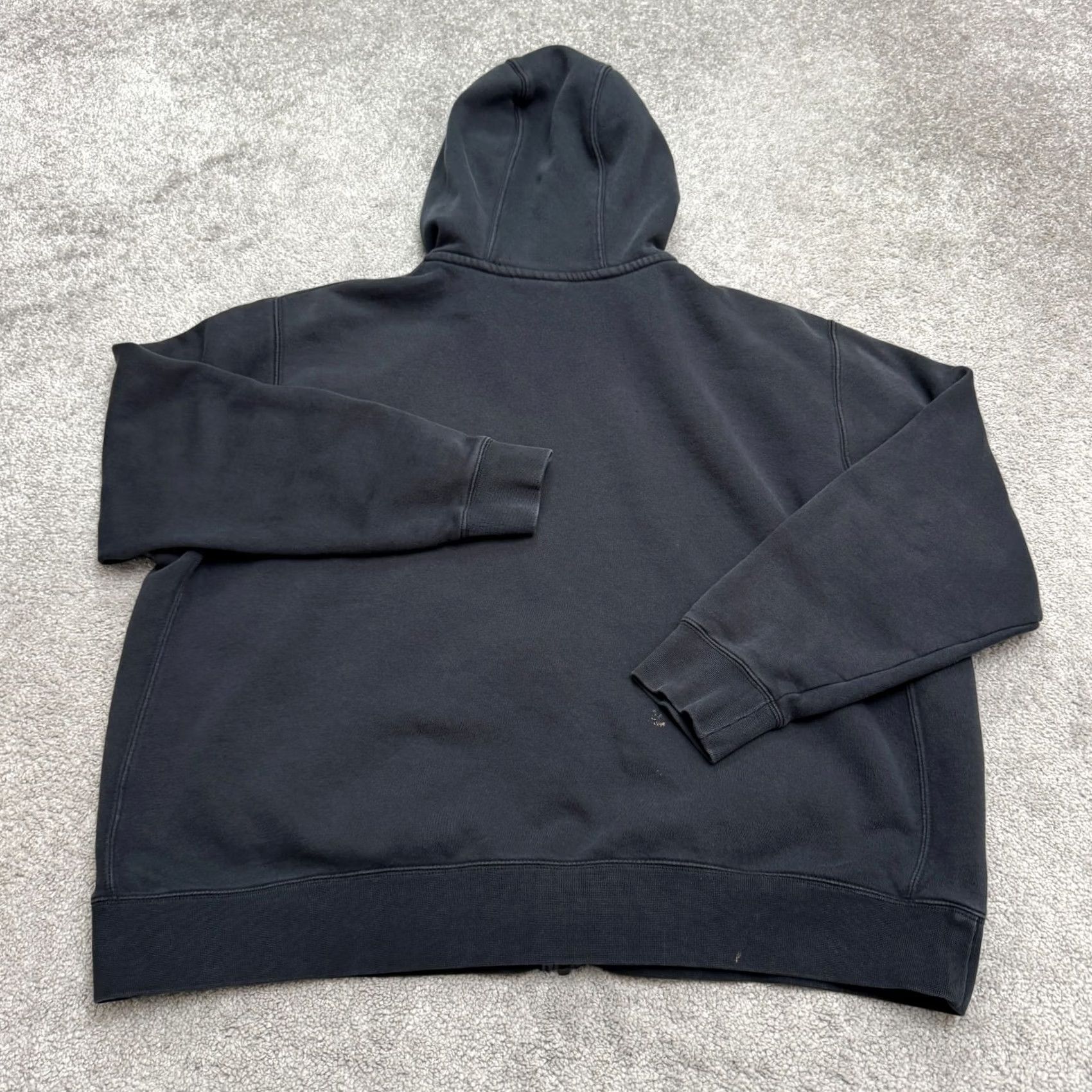 Nike Nike Full Zip Hoodie Sweatshirt Mens XL Black Pockets Fleece Casual Streetwear Size US XL / EU 56 / 4 - 2 Thumbnail