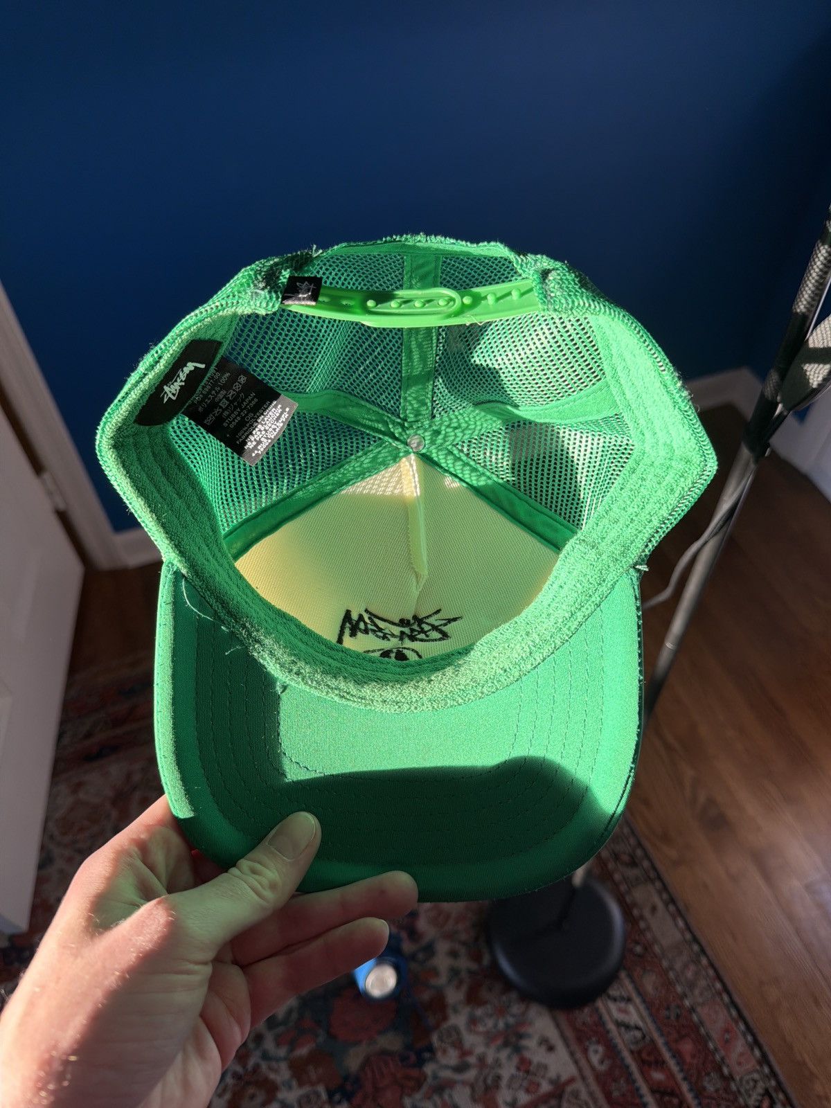 Stussy Stussy Skull trucker Size ONE SIZE - 6 Thumbnail