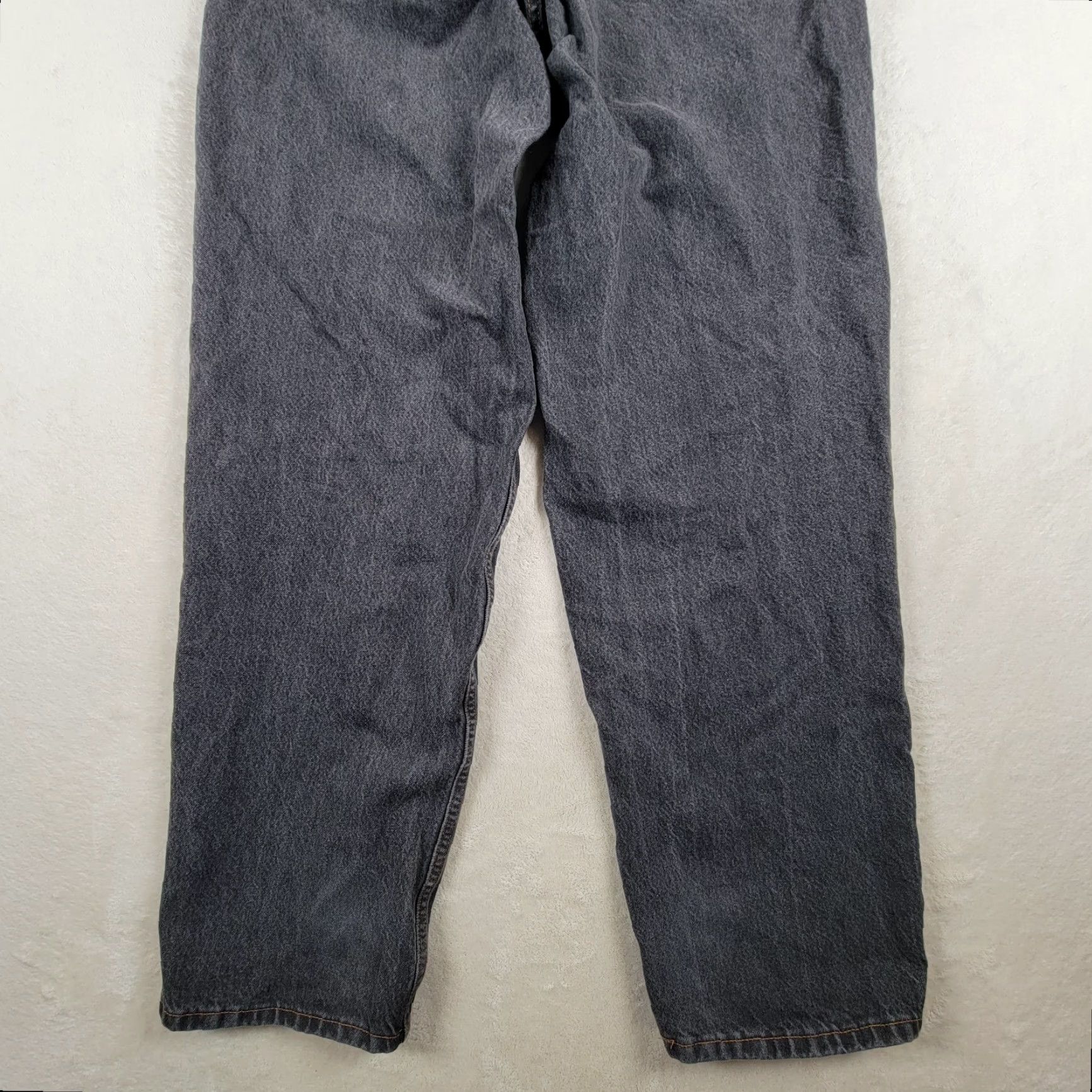 Levi's Levis Super Baggy Jeans Men 30x34 Gray/ Black Wide Leg Skater Grunge Y2K Jeans Baggy Mens Modern Retro Logo 30 Size US 30 / EU 46 - 4 Thumbnail