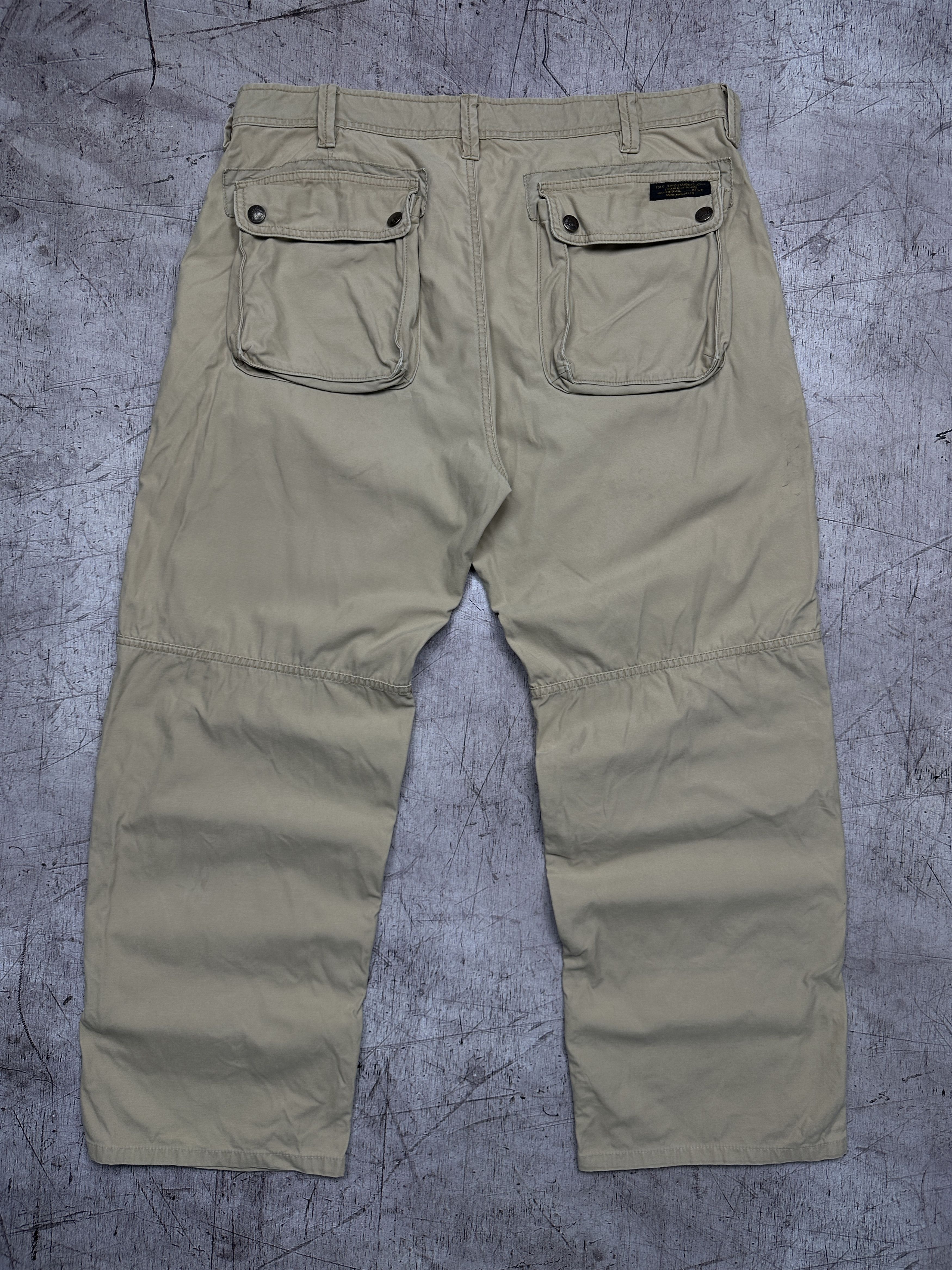 Lauren Ralph Lauren × Polo Ralph Lauren × Vintage Polo Ralph Lauren Jeans Co. Vintage Mens Workwear Pants Size US 38 / EU 54 - 7 Thumbnail
