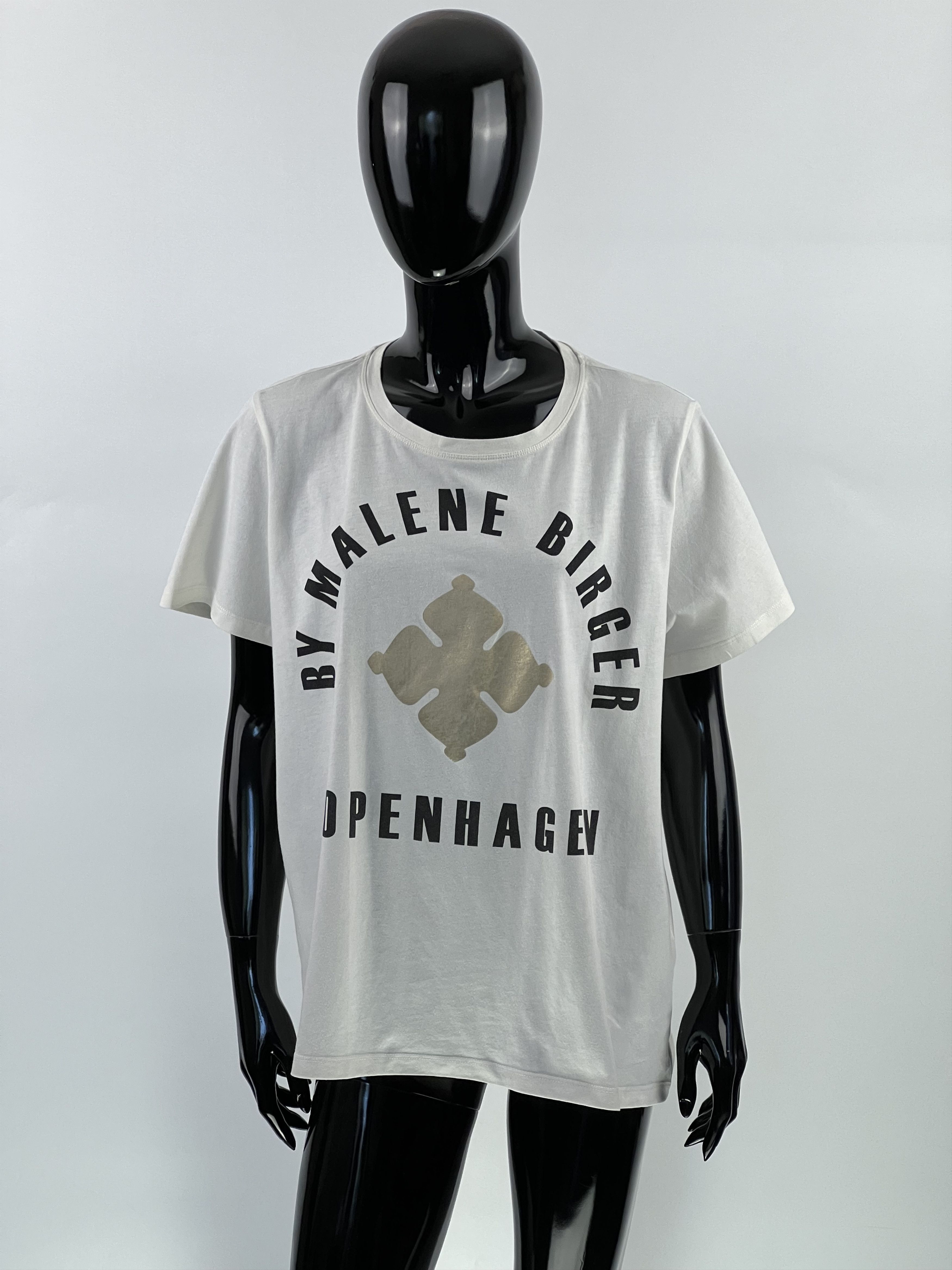 By Malene Birger By Malene Birger Big Logo Short Sleeve T-Shirt Size L Size L / US 10 / IT 46 - 1 Thumbnail