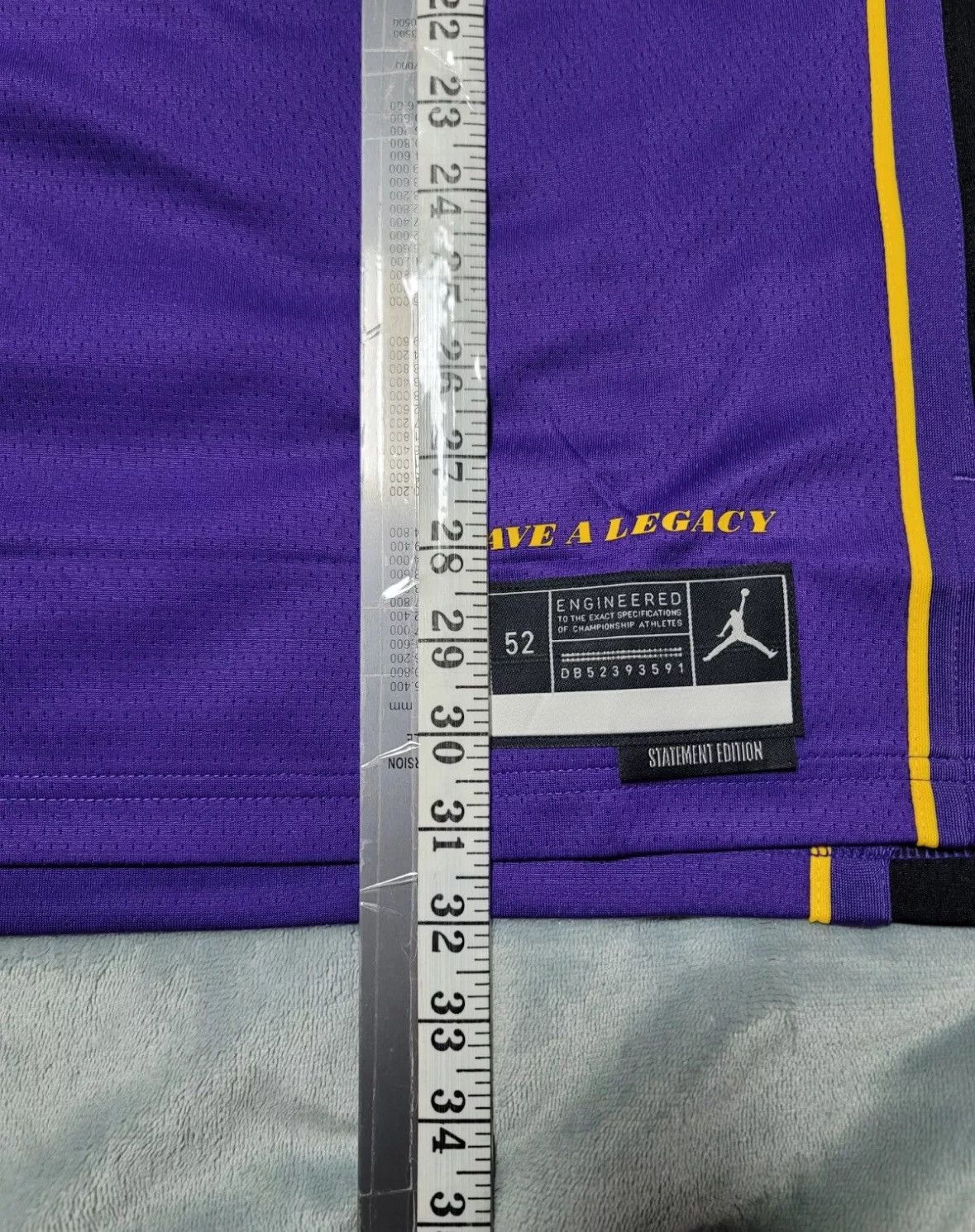 Jordan Brand × NBA New Nike Jordan Lakers Statement Jersey XL LeBron James Size US XL / EU 56 / 4 - 8 Thumbnail