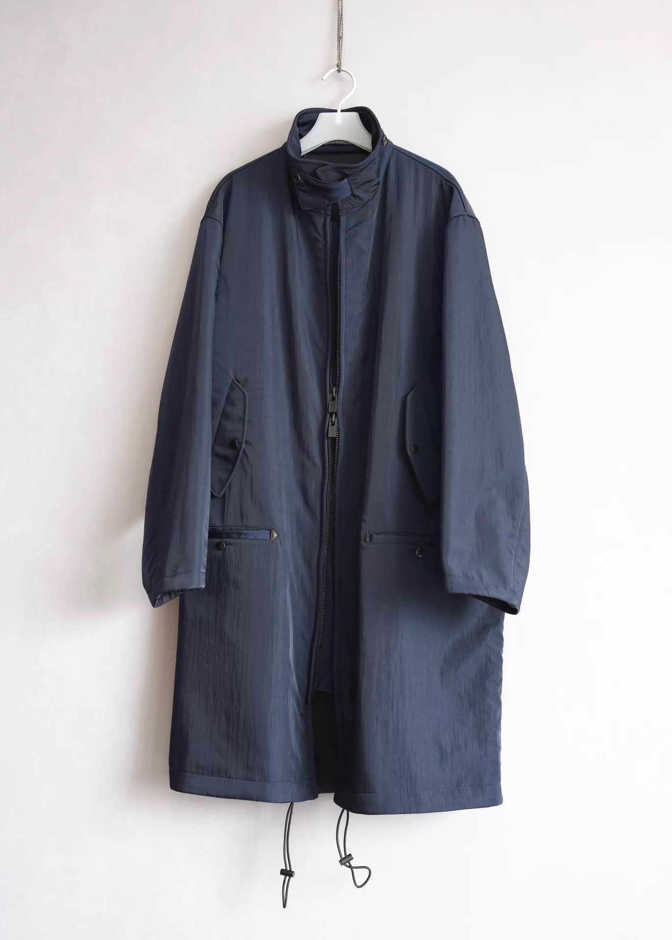 Yohji Yamamoto Men's Yohji Yamamoto 24AW Double Zip Parka Coat Size US M / EU 48-50 / 2 - 2 Thumbnail