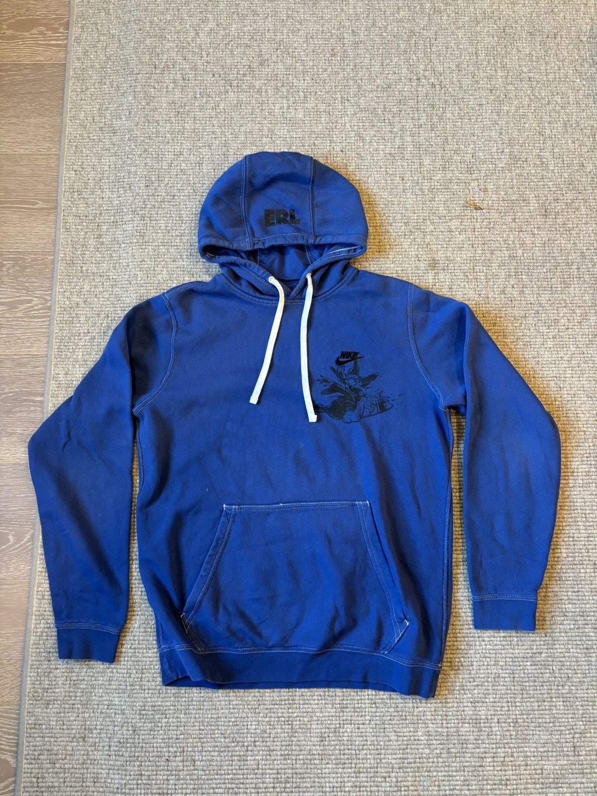 ERL ERL Nike Dover Street LA Blue Hoodie Size US M / EU 48-50 / 2 - 1 Thumbnail