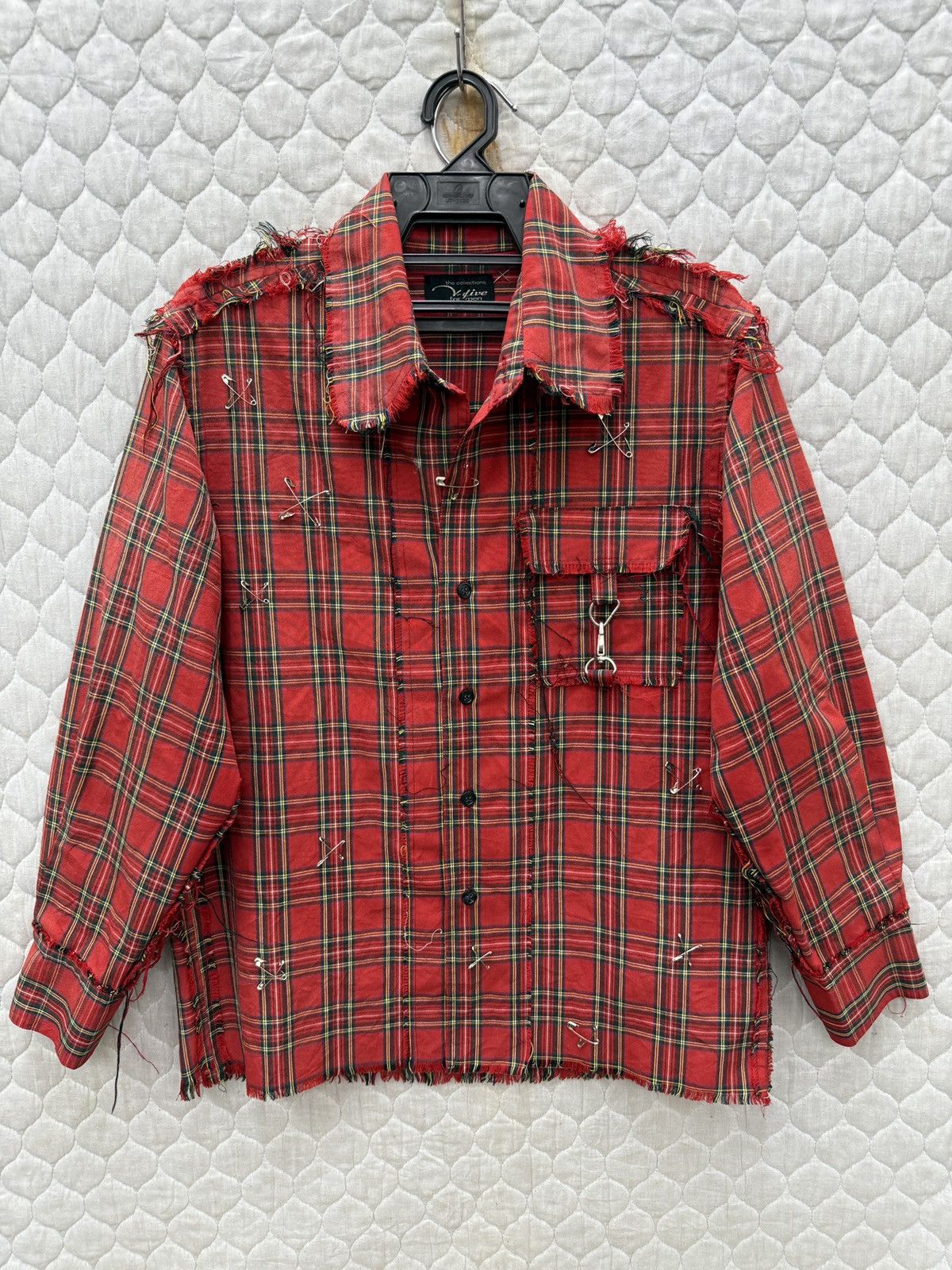 Seditionaries 🔥🔥🔥ARCHIVE V-DIVE FOR MEN TARTAN PUNK SHIRTS Size US M / EU 48-50 / 2 - 1 Thumbnail