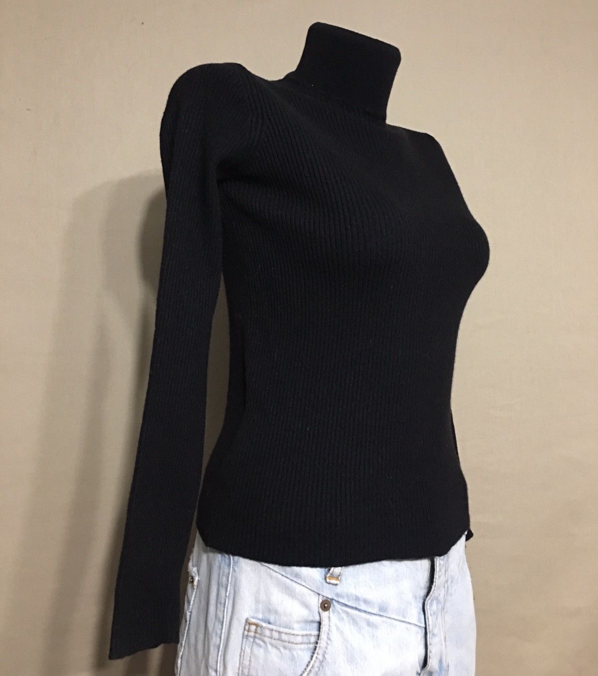 Prada PRADA Black Wool Light Jumper Sweater Size EU 42 Size M / US 6-8 / IT 42-44 - 3 Thumbnail