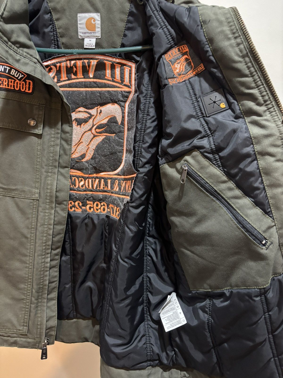 Carhartt Carhartt Quick Duck Jefferson Insulated Traditional Jacket Size US M / EU 48-50 / 2 - 2 Thumbnail