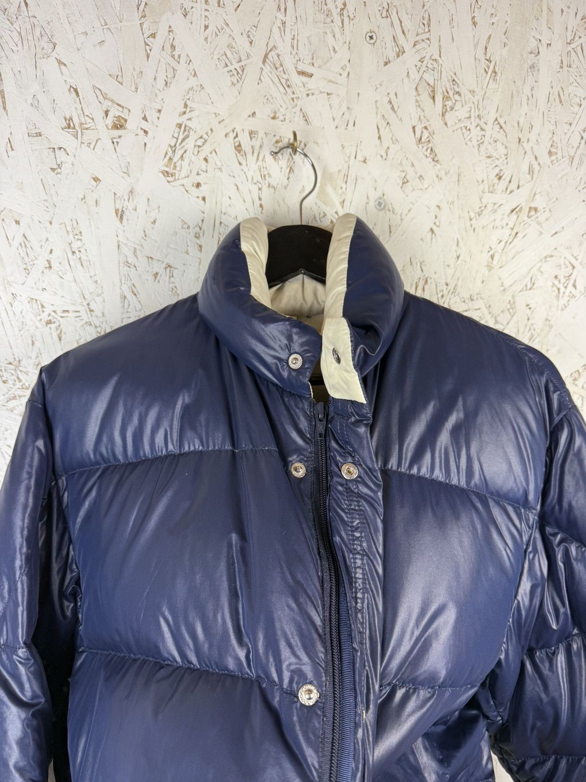Moncler 70s Vintage Moncler Puffer Down Jacket Blue Size ~M Size US M / EU 48-50 / 2 - 6 Thumbnail