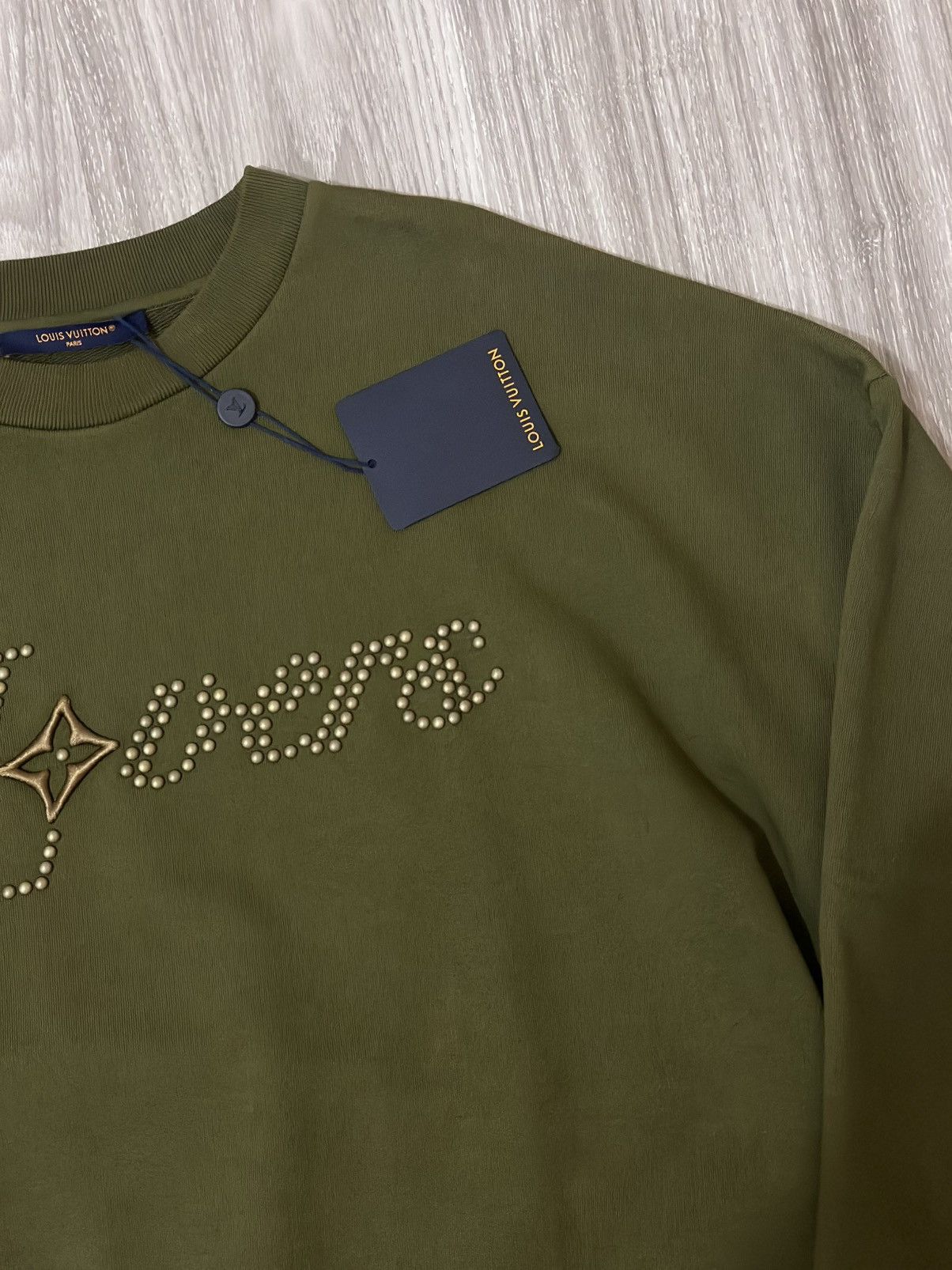 Louis Vuitton Louis Vuitton 2024SS Cotton Signature Sweatshirt Size US L / EU 52-54 / 3 - 4 Thumbnail