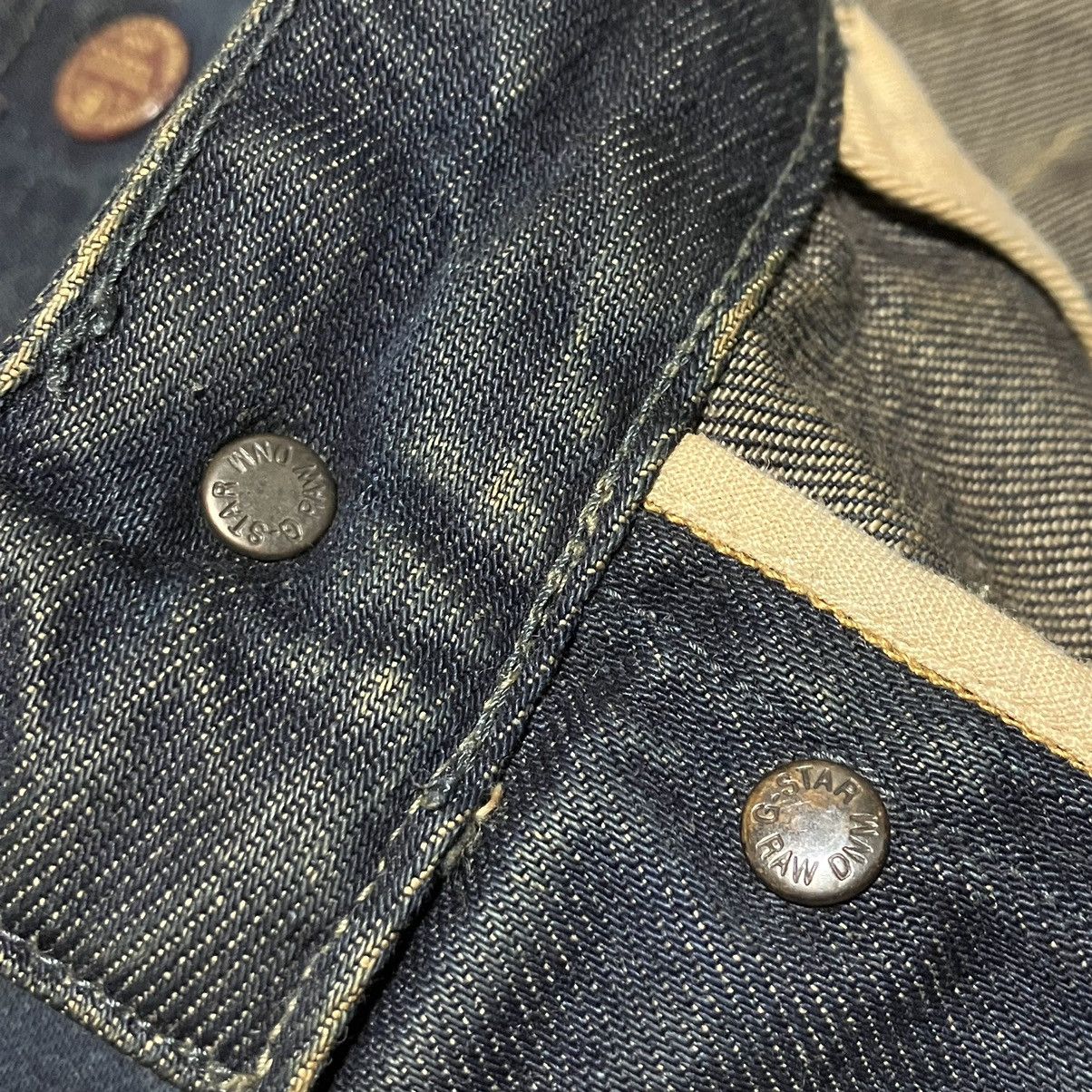 G-Star G-Star Raw Type C 3D Loose Tapered Dirty Blue Denim Jeans Size US 32 / EU 48 - 14 Thumbnail