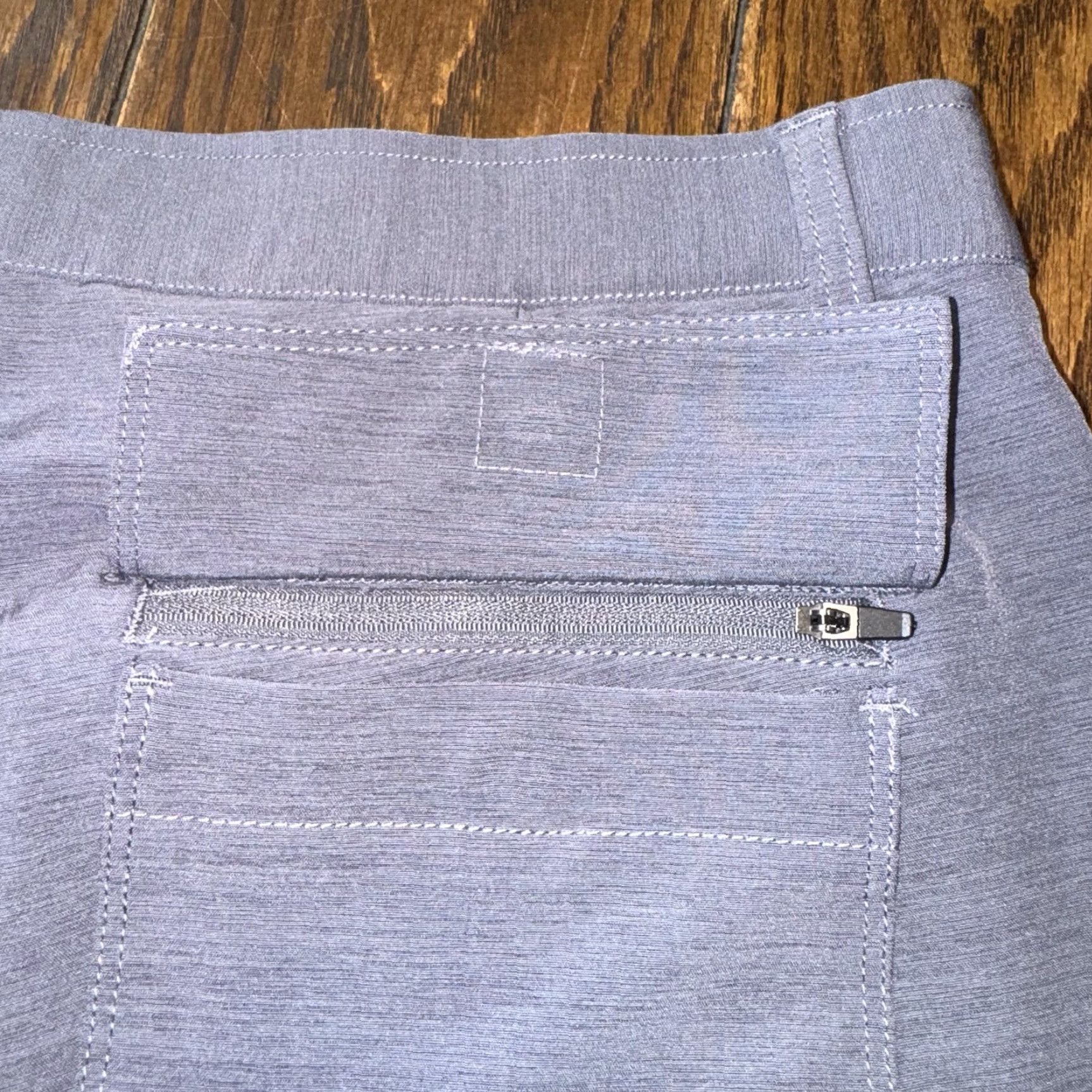 Vintage BYLT Kinetic Shorts Mens 38 Gray Zip Pocket Performance Stretch 9" Inseam Size US 38 / EU 54 - 8 Thumbnail