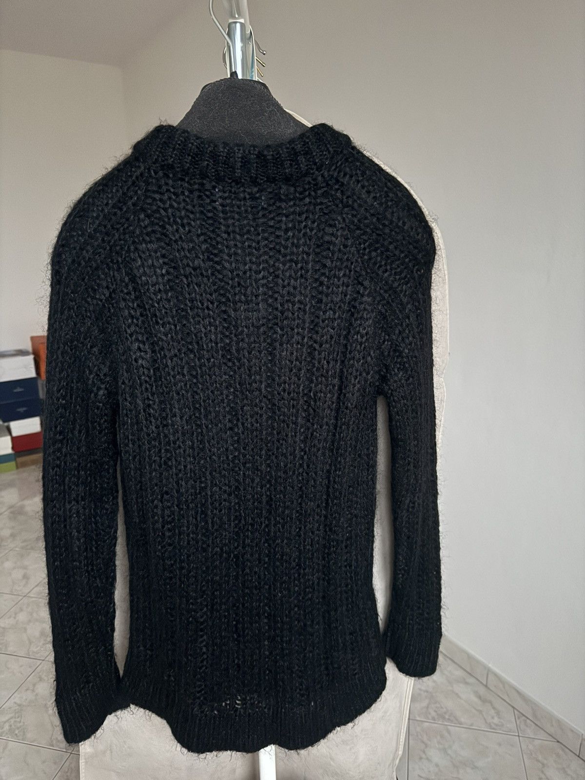 Prada Prada Women’s Black Mohair Sweater Size S / US 4 / IT 40 - 4 Thumbnail