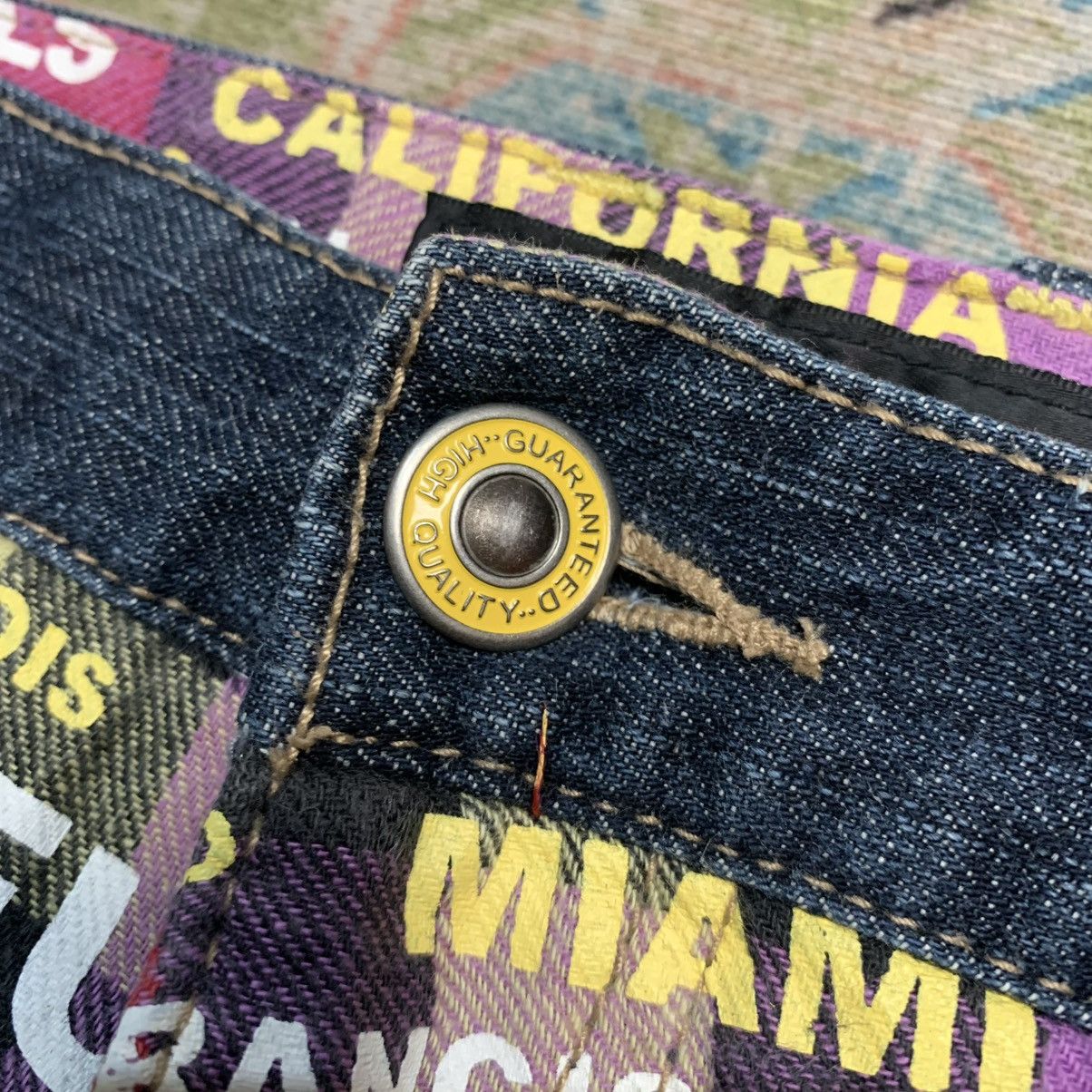 Japanese Brand Antfui Double Waist Dark Blue Jeans Regular Fit Size US 30 / EU 46 - 5 Thumbnail