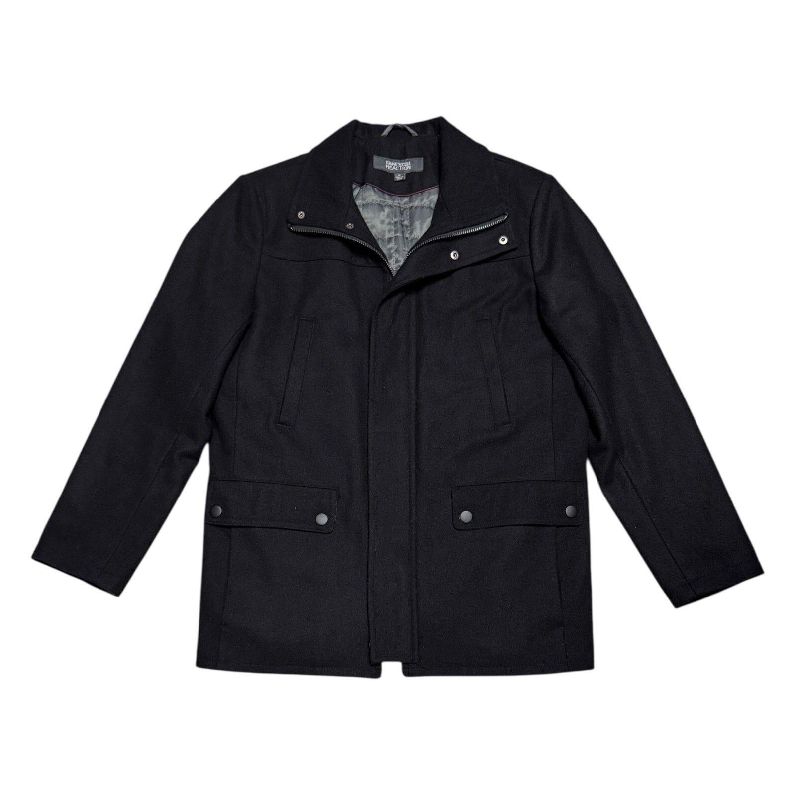 Kenneth Cole Kenneth Cole Reaction WOOL Designer Winter Casual Coat Med Size M / US 6-8 / IT 42-44 - 1 Thumbnail