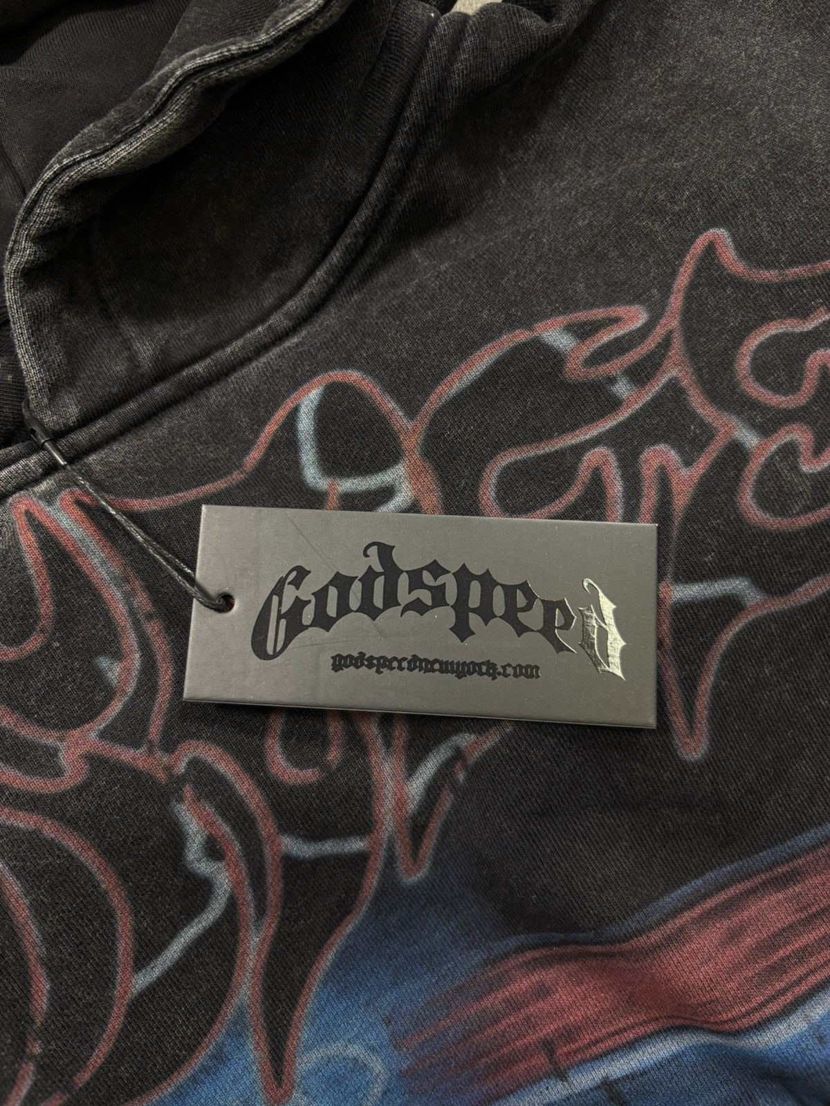 Godspeed Godspeed Pitstop Hoodie, Washed Black Size US S / EU 44-46 / 1 - 8 Thumbnail