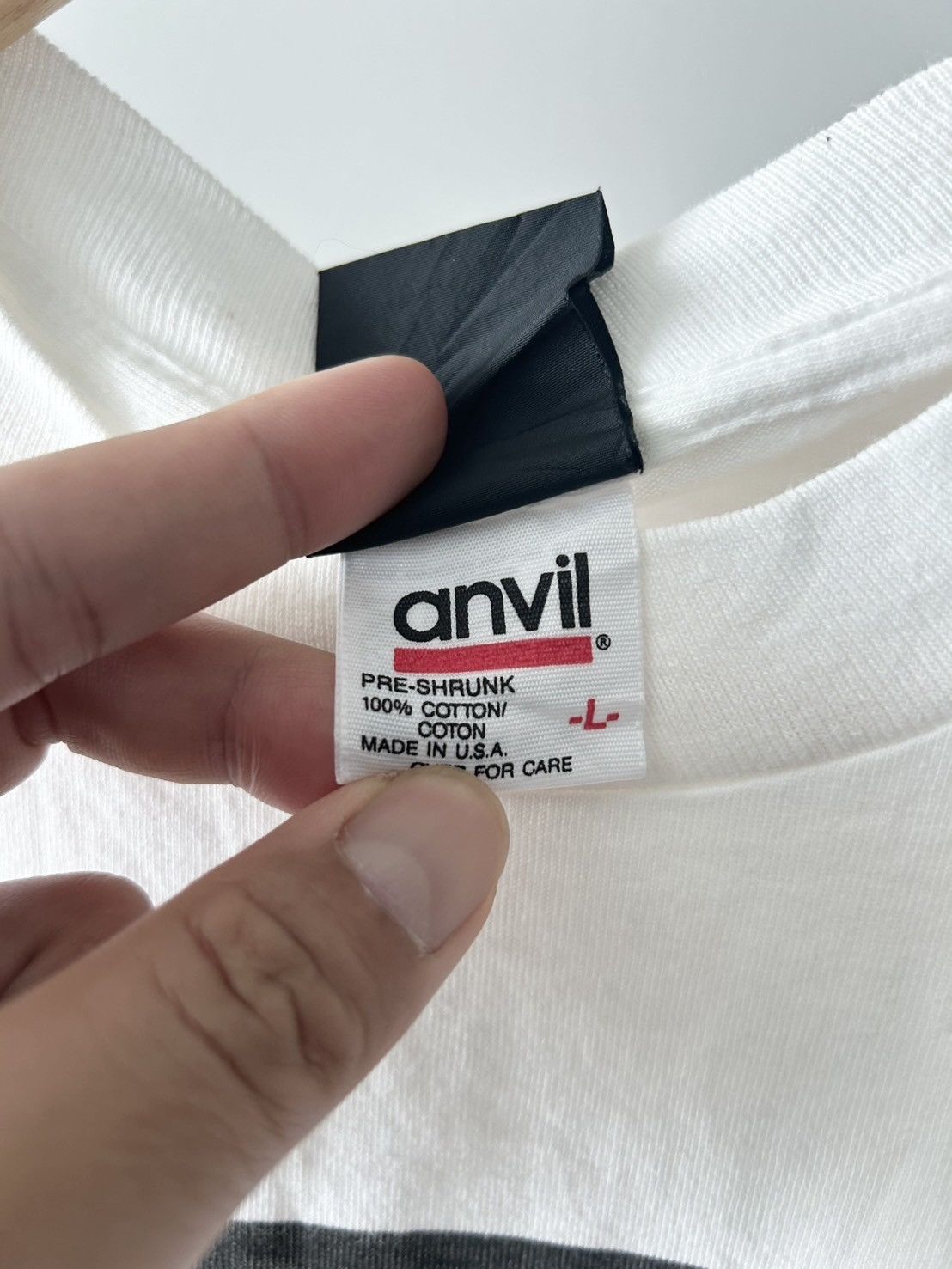 Vintage Hideaki Tokunaga Vintage T Shirt 90’ Size US L / EU 52-54 / 3 - 3 Thumbnail