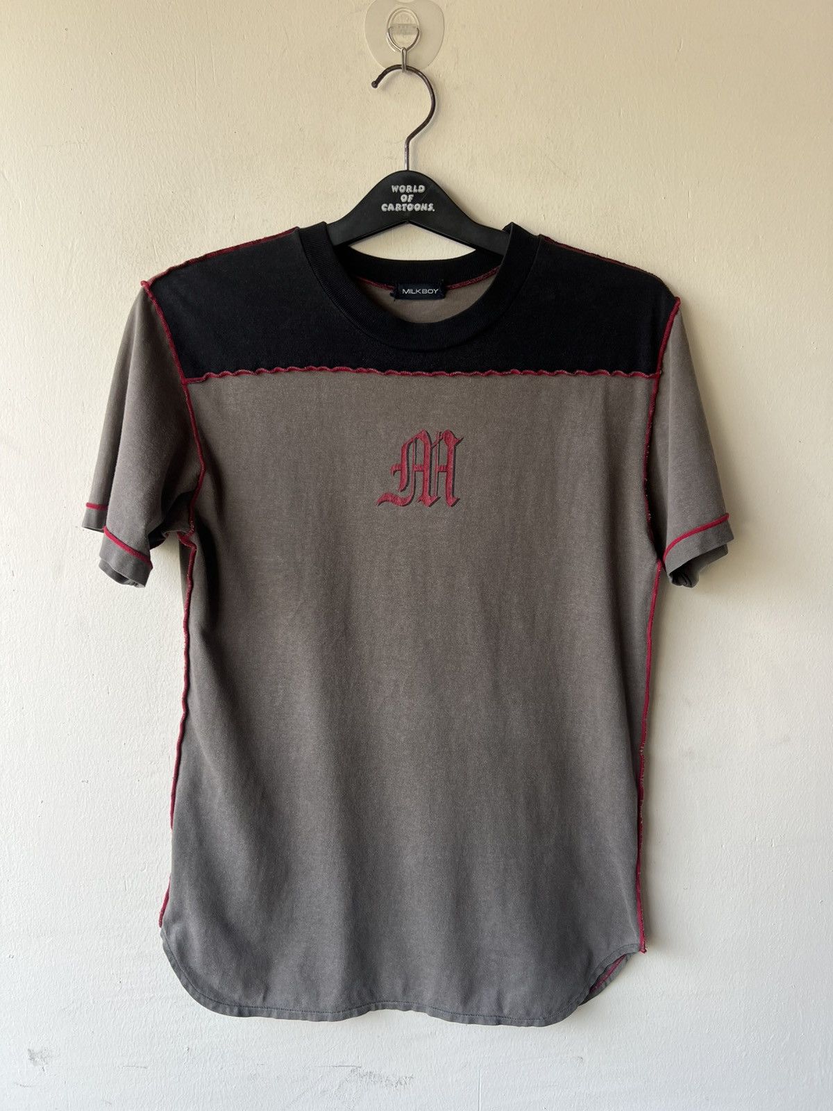 Vintage Vintage MILKBOY Made in Japan Seditionaries t shirt Size US S / EU 44-46 / 1 - 1 Thumbnail
