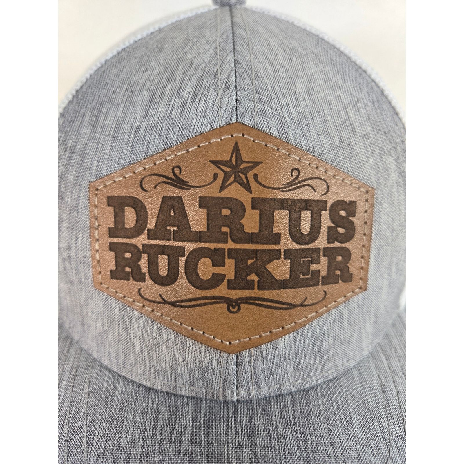 Other Darius Rucker Snapback Trucker Hat Leather Patch Logo Size ONE SIZE - 2 Thumbnail