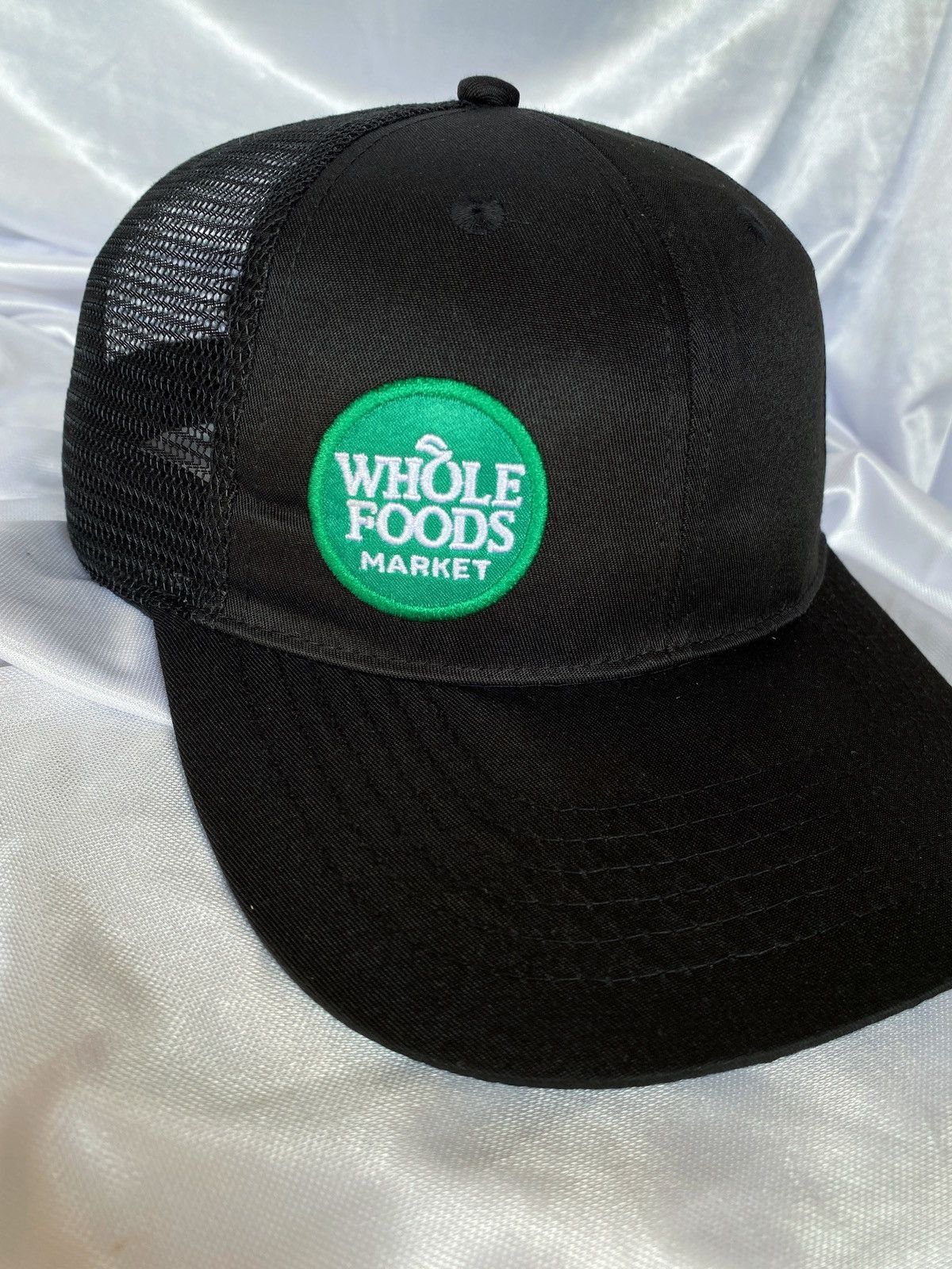 Other Whole Foods Market Hat Ball Cap ONE SIZE Black Structured Size ONE SIZE - 6 Thumbnail