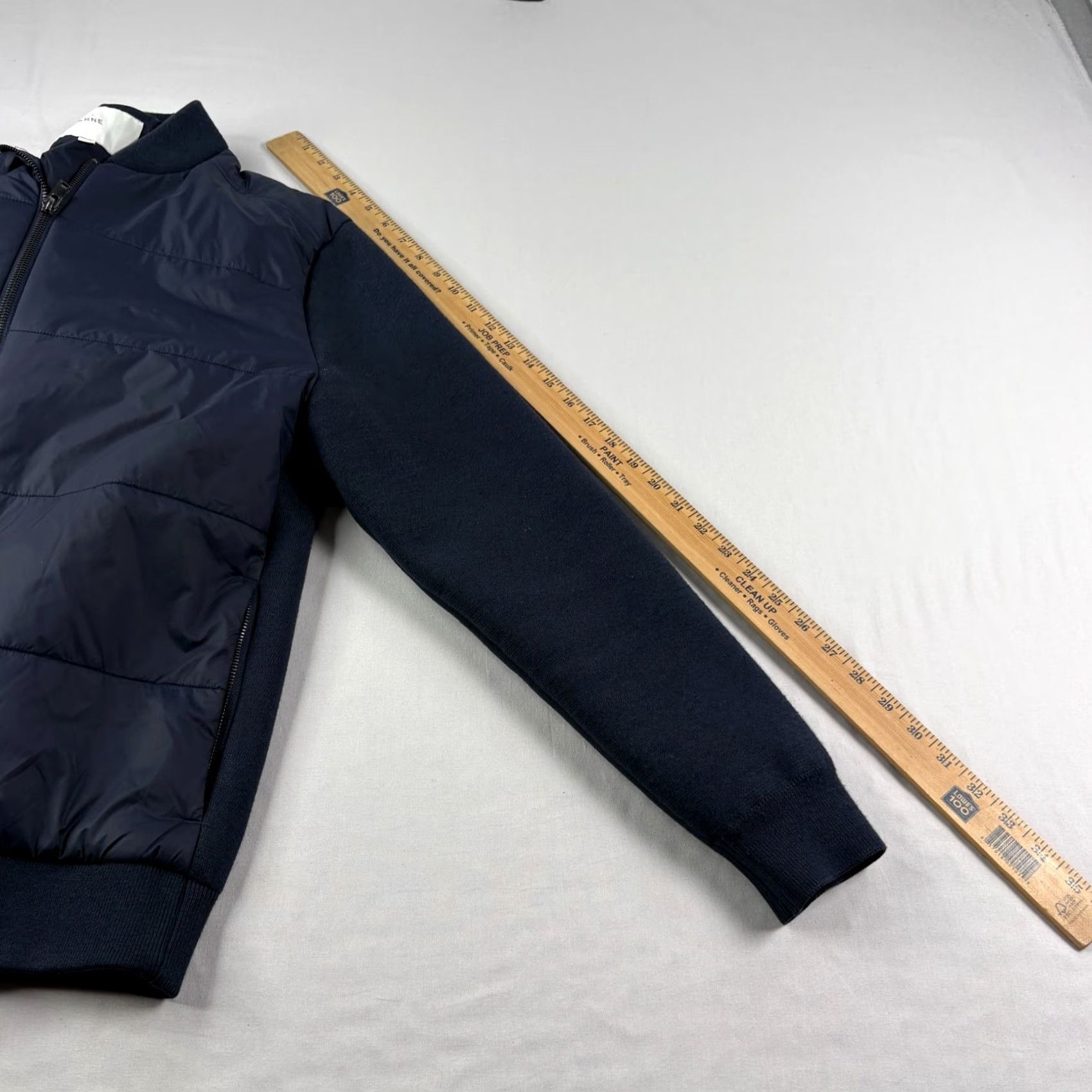 Vintage Arne Jacket Mens L Blue Bomber Full Zip Casual Long Sleeve Size US L / EU 52-54 / 3 - 6 Thumbnail