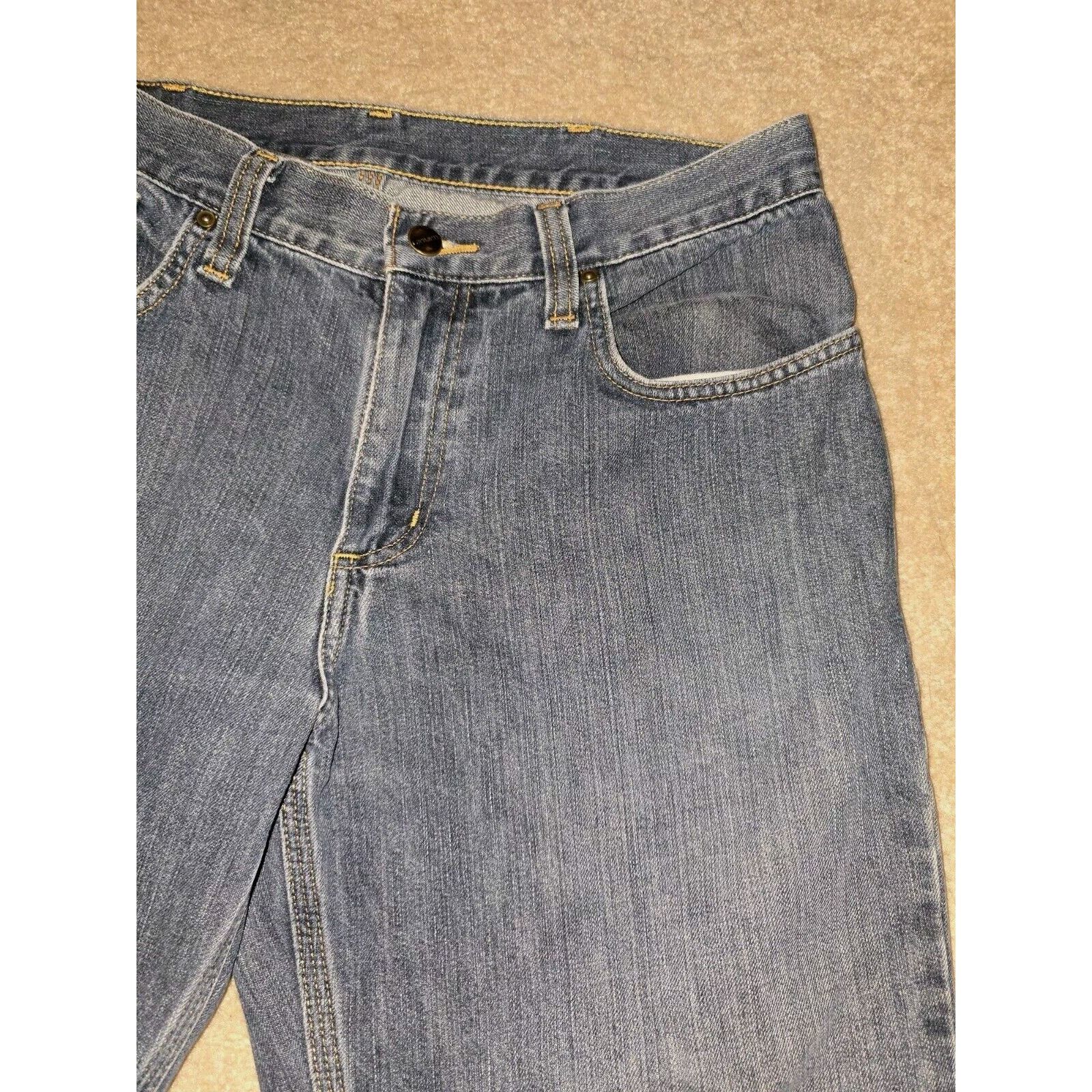Carhartt Carhartt Mens Relaxed Fit Jeans Blue Medium Wash Size 32x30 Size US 32 / EU 48 - 3 Thumbnail