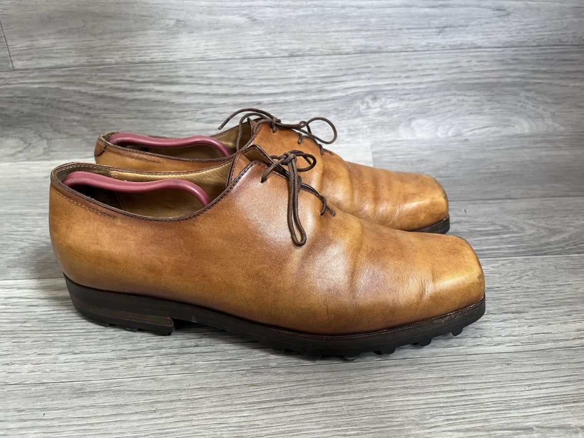 Berluti Berluti andy whole cut square toe oxford leather shoes uk8 Size US 9 / EU 42 - 7 Thumbnail